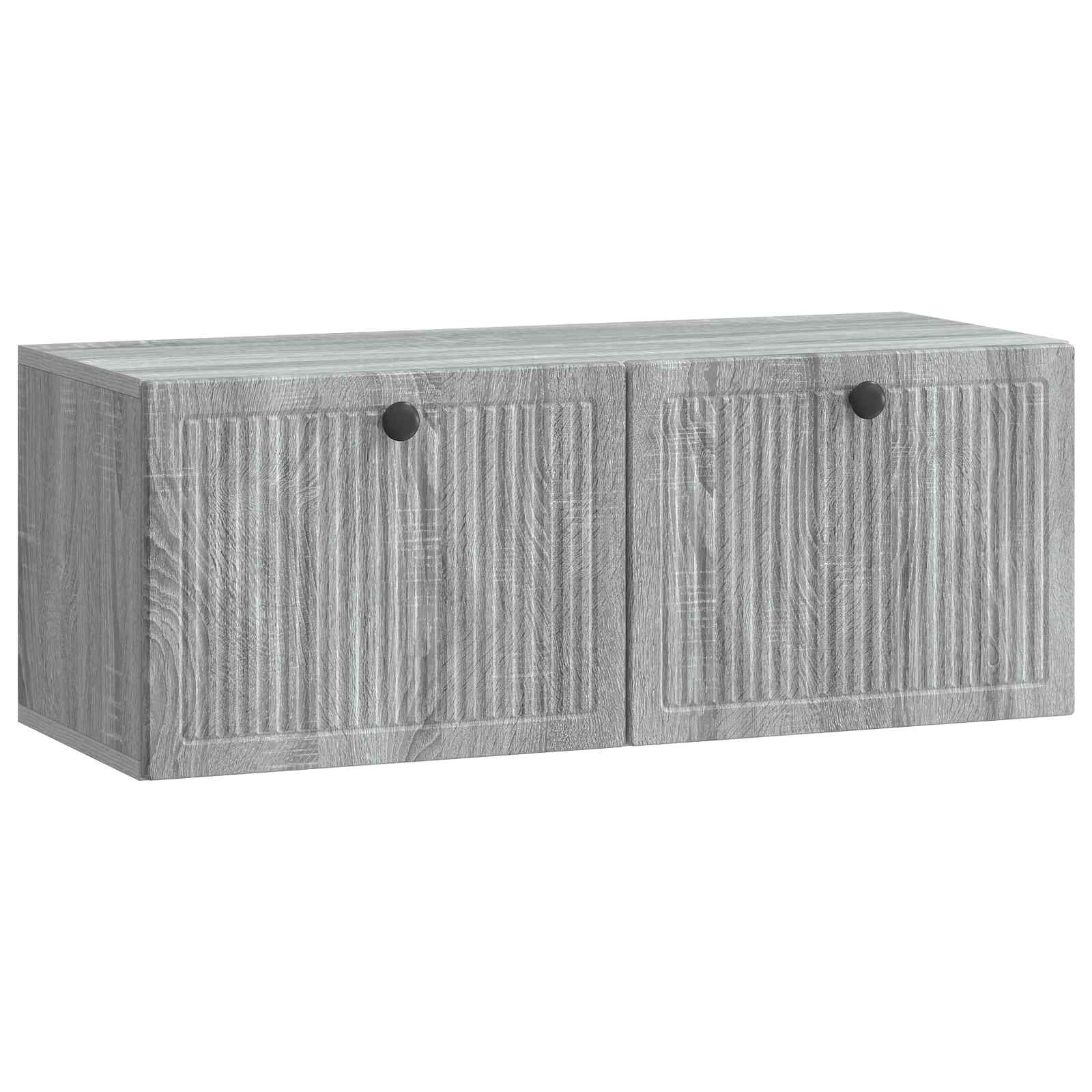 Sieninė TV spintelė Pilka sonoma ąžuolo 78,5 x 31 x 30 cm