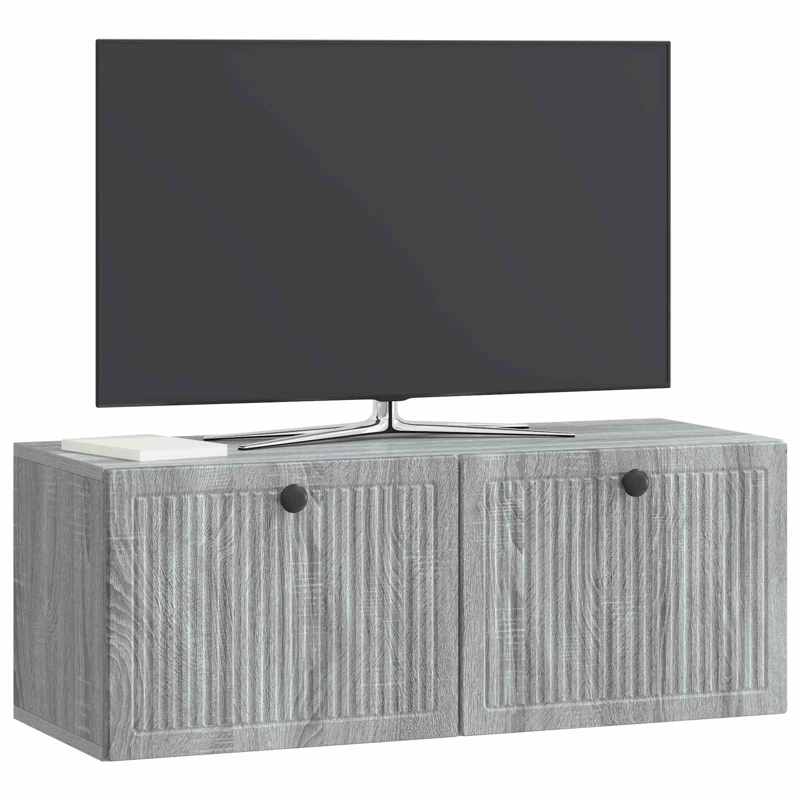 Sieninė TV spintelė Pilka sonoma ąžuolo 78,5 x 31 x 30 cm