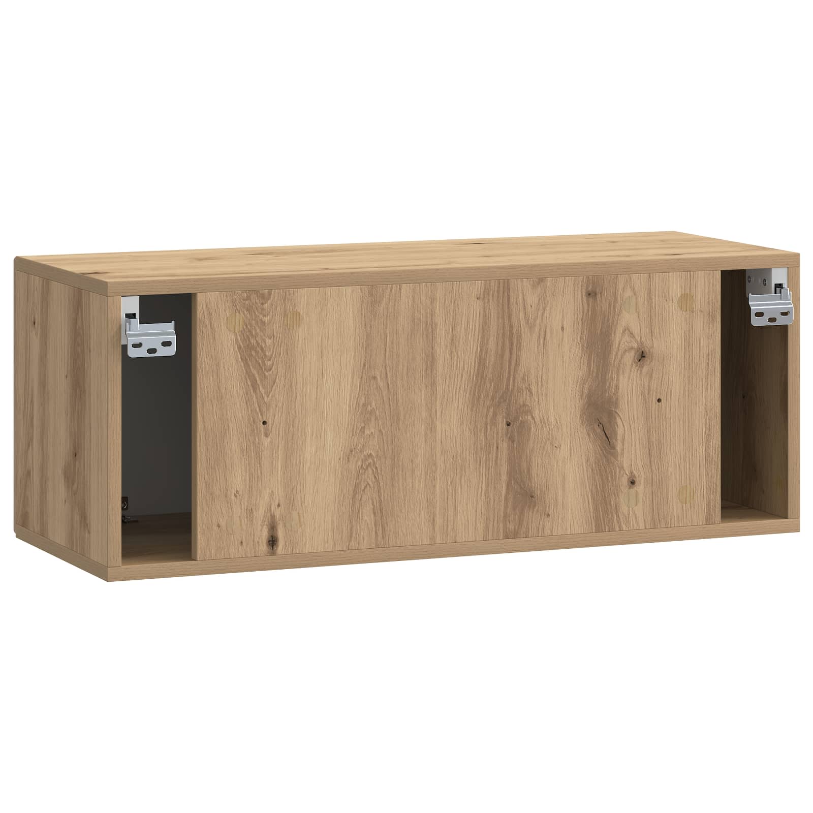 Sieninė TV spintelė Artisano ąžuolo 78,5 x 31 x 30 cm