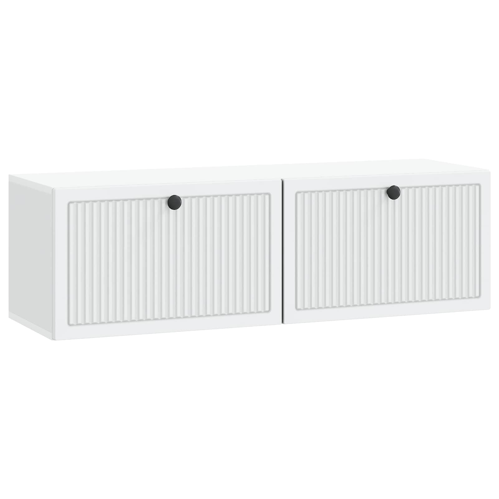 Sieninė TV spintelė Balta 98 x 31 x 30 cm Apdirbta mediena