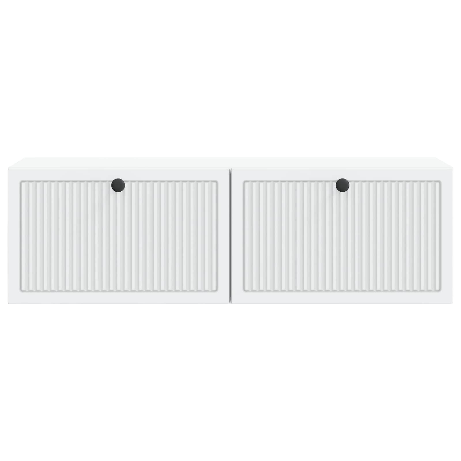 Sieninė TV spintelė Balta 98 x 31 x 30 cm Apdirbta mediena