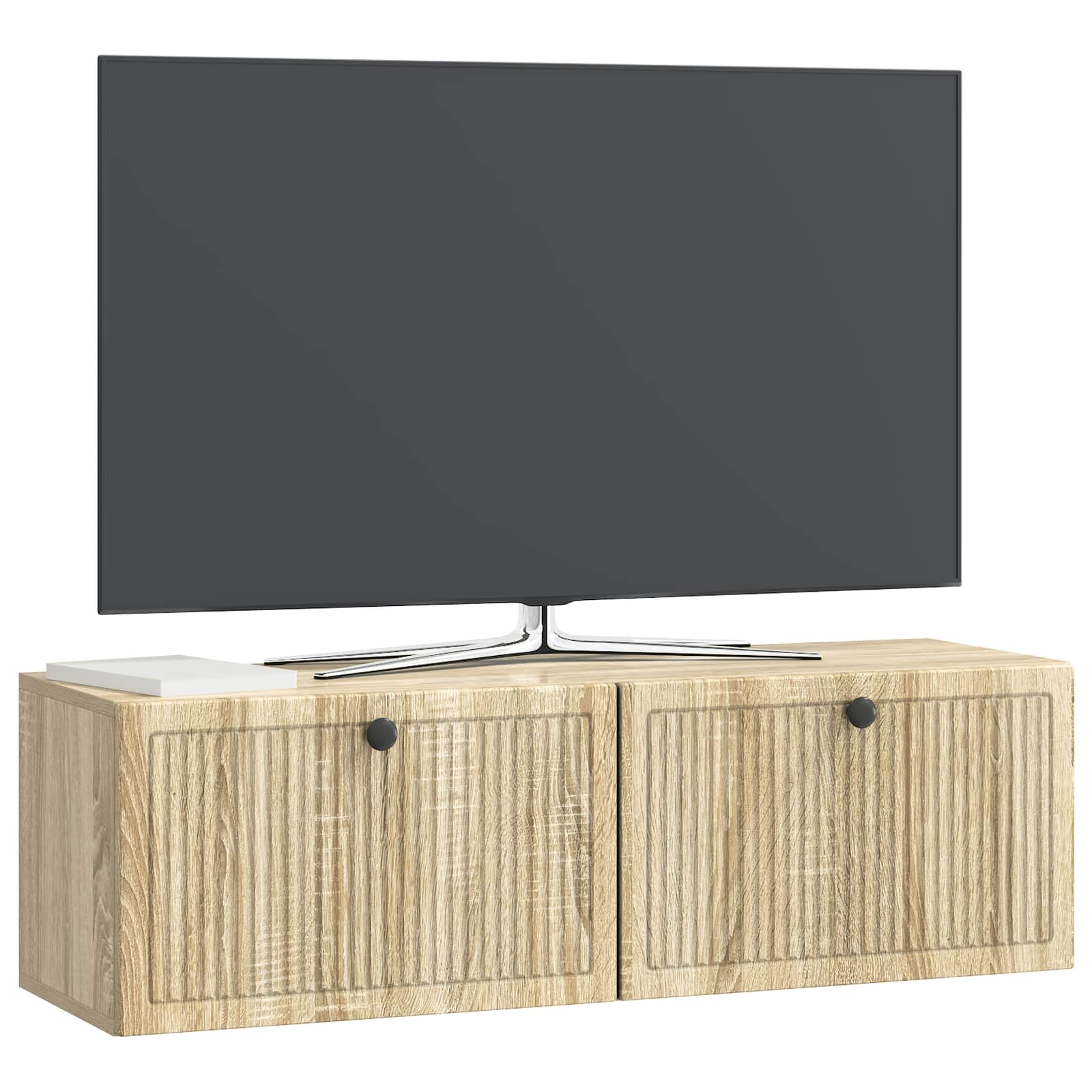 Sieninė TV spintelė Sonoma ąžuolas 98 x 31 x 30 cm