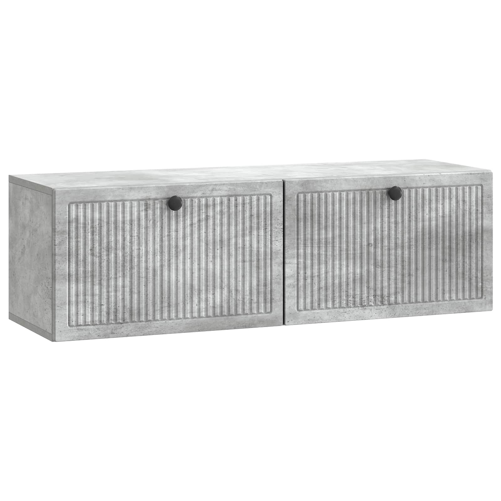Sieninė TV spintelė Betono pilka 98 x 31 x 30 cm