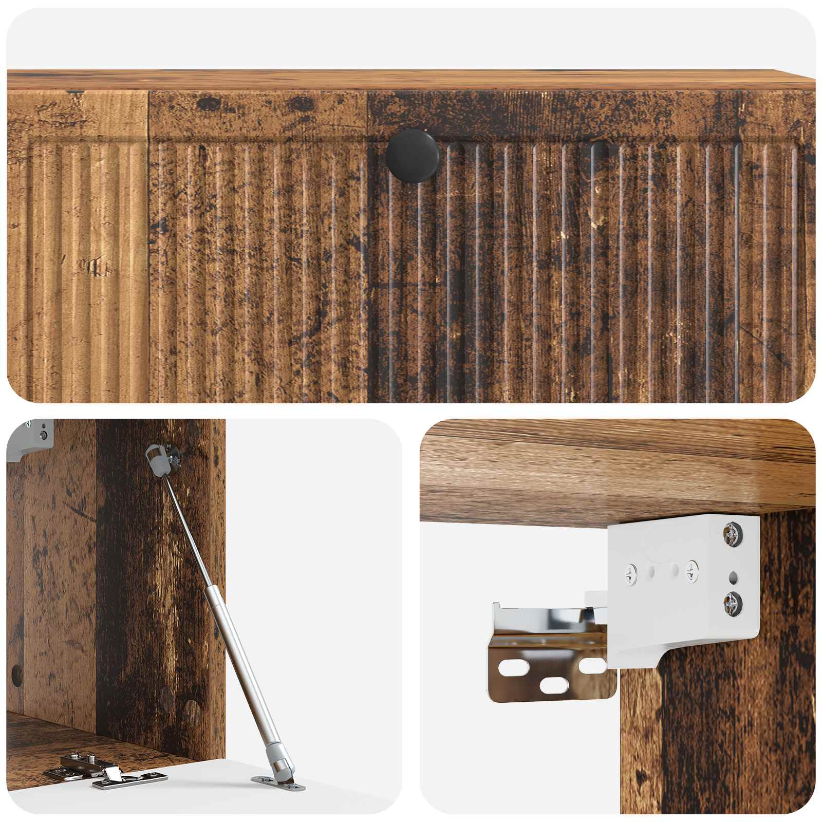 Sieninė TV spintelė Sendintos medienos 98 x 31 x 30 cm