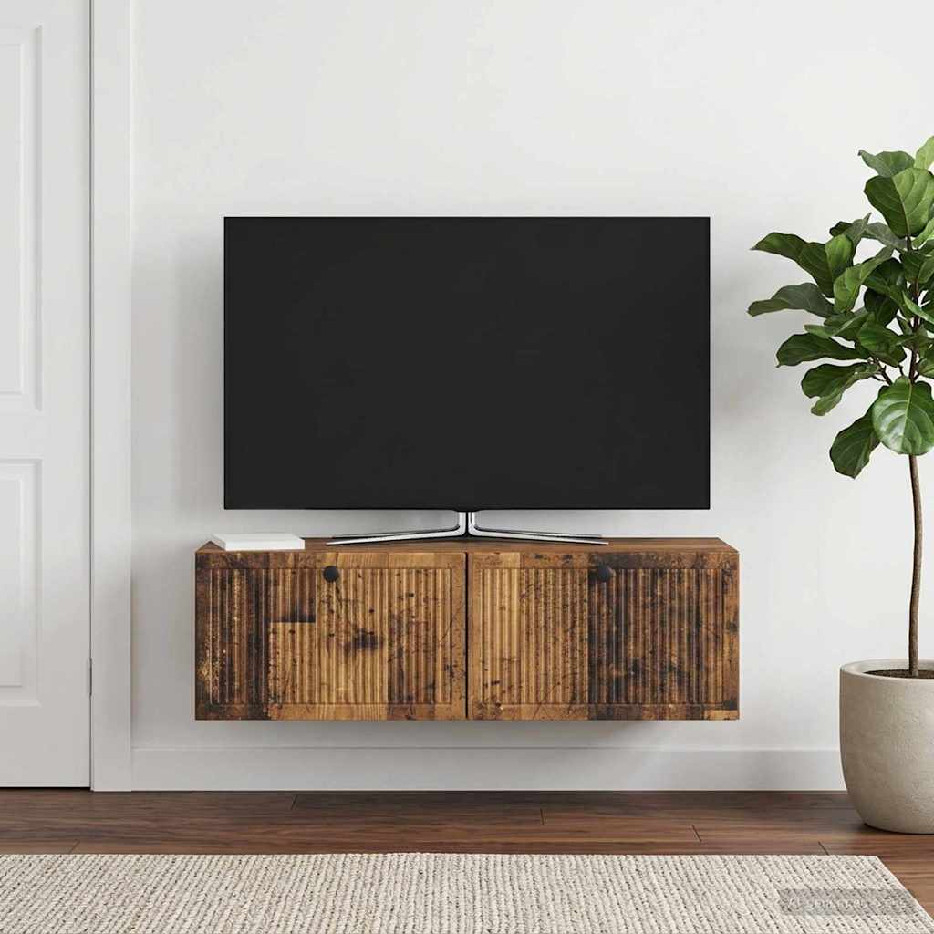 Sieninė TV spintelė Sendintos medienos 98 x 31 x 30 cm