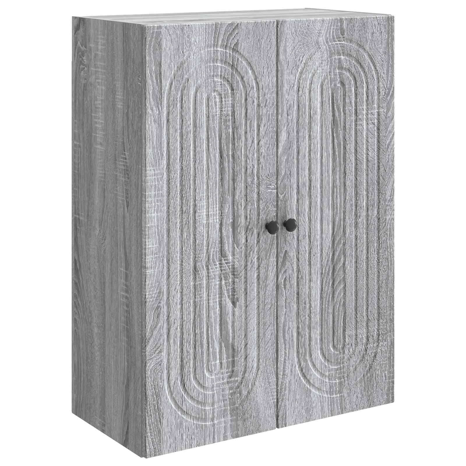 Prie sienos montuojama spinta Pilka Sonoma 66 x 34,5 x 90 cm