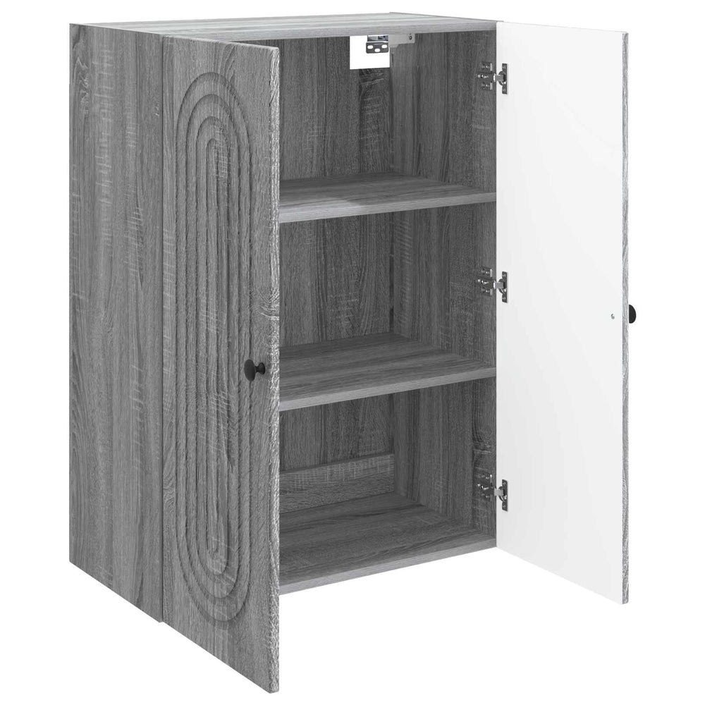 Prie sienos montuojama spinta Pilka Sonoma 66 x 34,5 x 90 cm