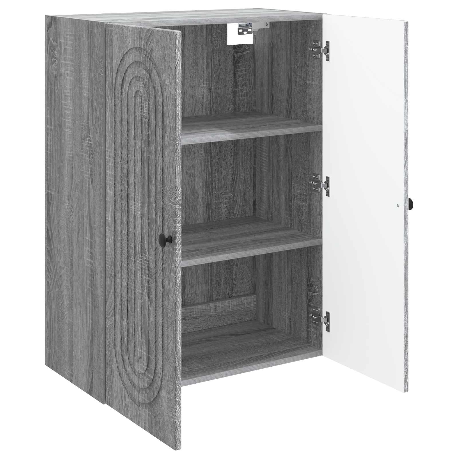 Prie sienos montuojama spinta Pilka Sonoma 66 x 34,5 x 90 cm
