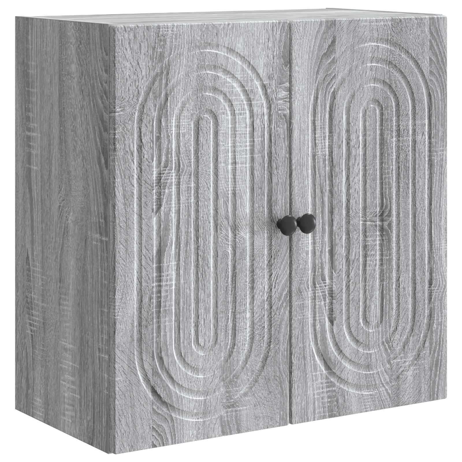 Prie sienos montuojama spinta Pilka Sonoma 59 x 31 x 60 cm
