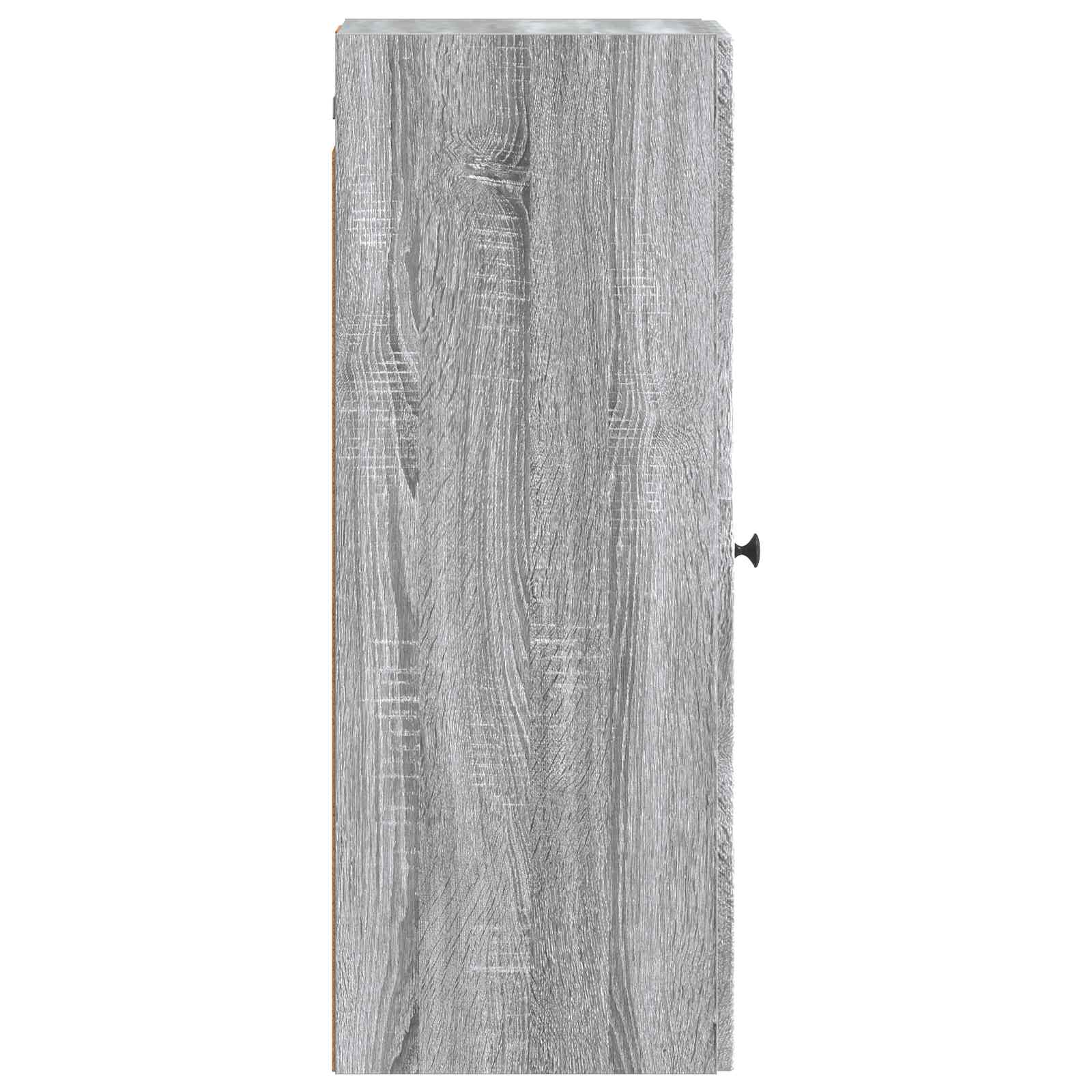 Prie sienos montuojama spinta Pilka Sonoma 33 x 34,5 x 90 cm