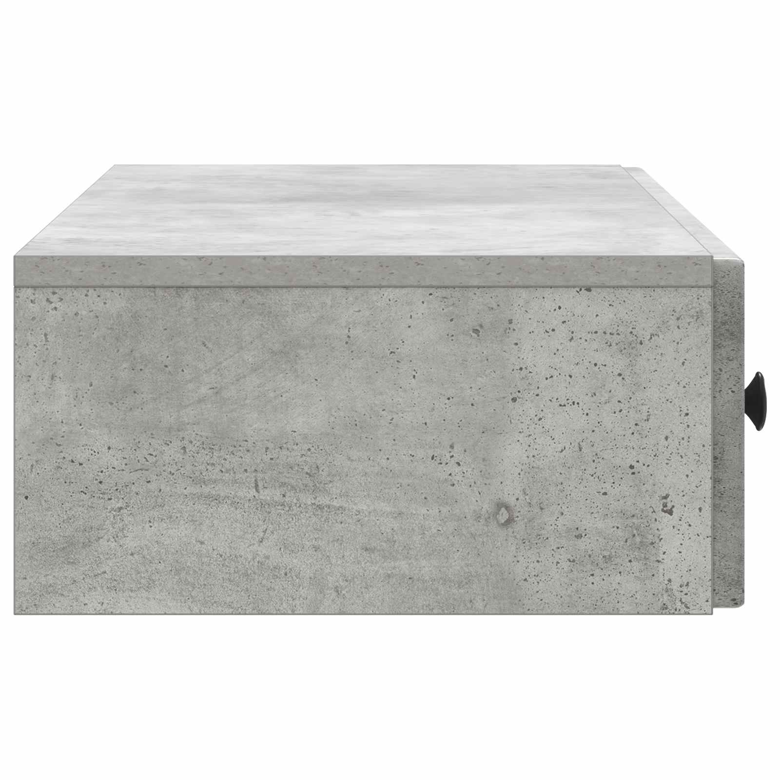 Sieninis šoninis staliukas Betono pilka 87,5 x 34,5 x 17 cm