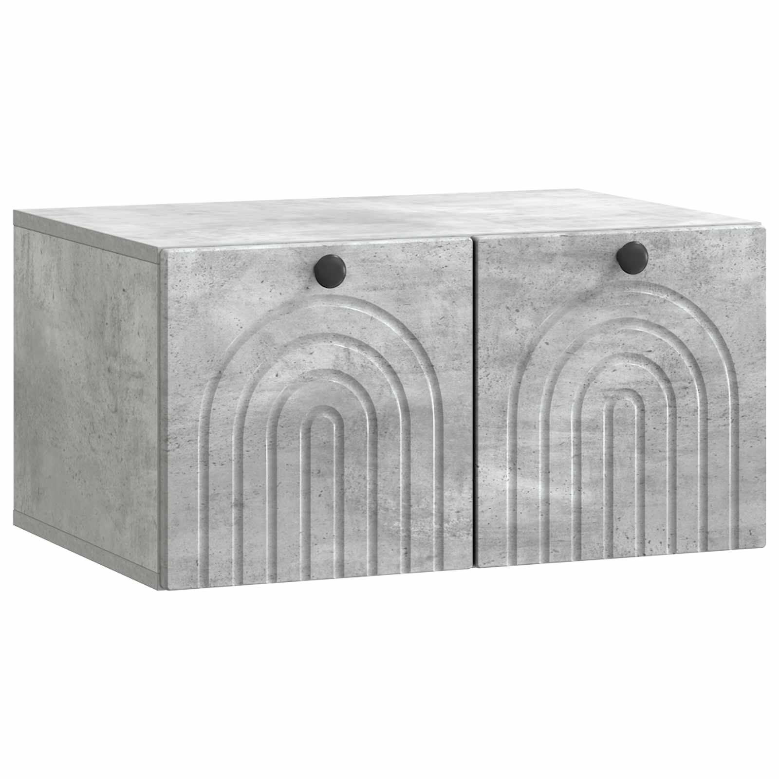 Sieninė TV spintelė Betono pilka 59,5 x 41 x 30 cm