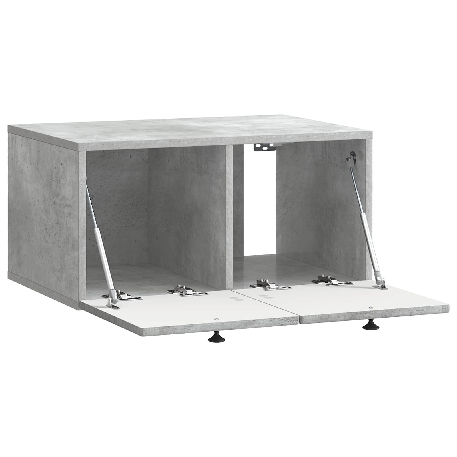 Sieninė TV spintelė Betono pilka 59,5 x 41 x 30 cm