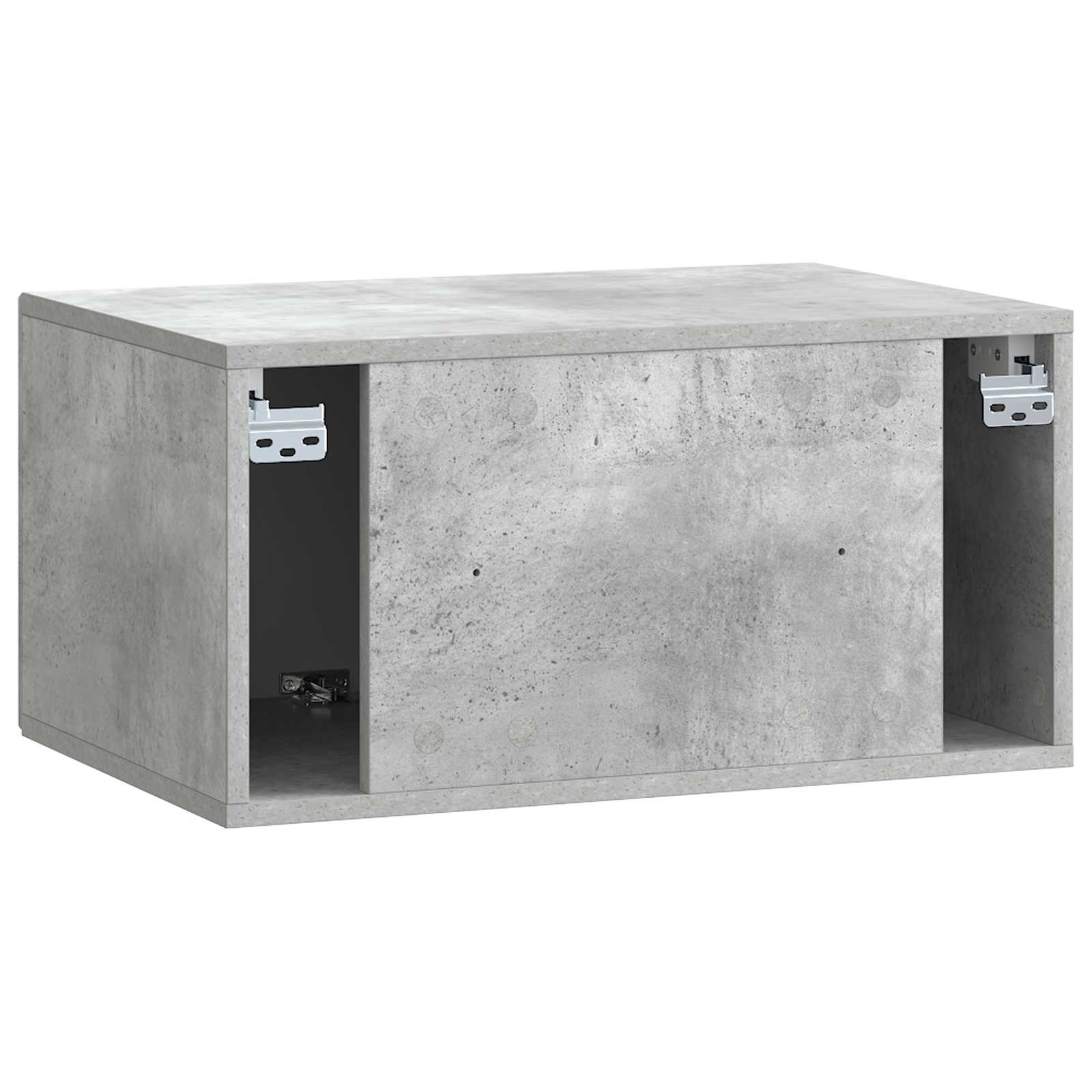 Sieninė TV spintelė Betono pilka 59,5 x 41 x 30 cm
