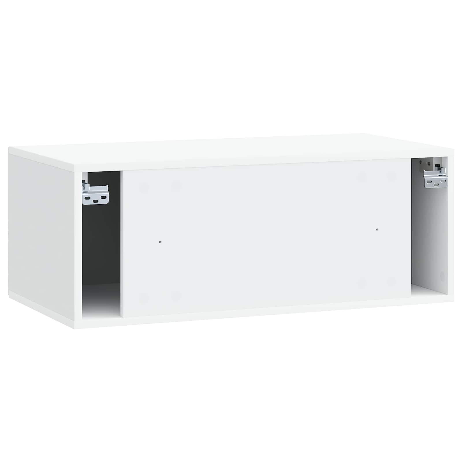 Sieninė TV spintelė Balta 78,5 x 41 x 30 cm Apdirbta mediena