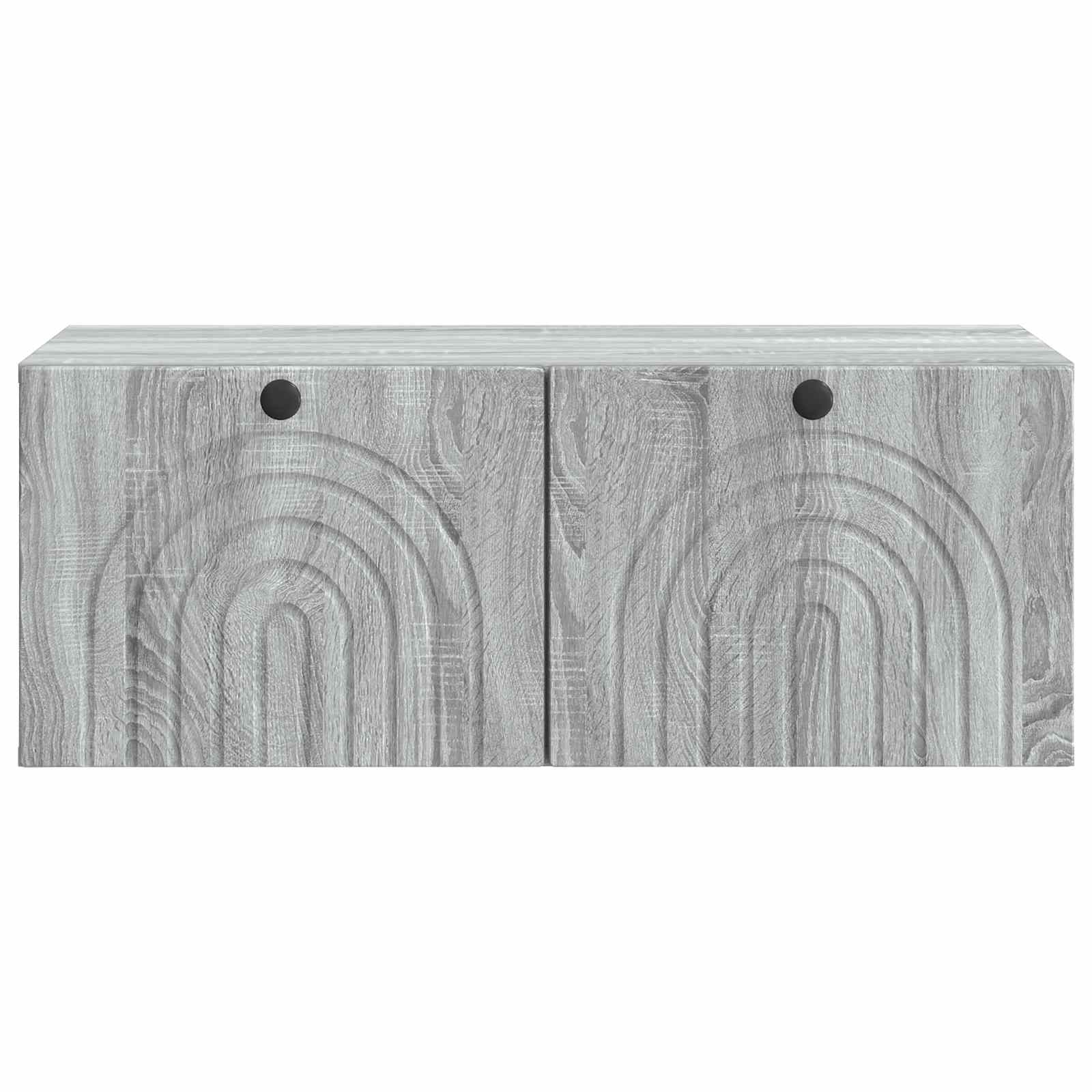 Sieninė TV spintelė Pilka sonoma ąžuolo 78,5 x 41 x 30 cm