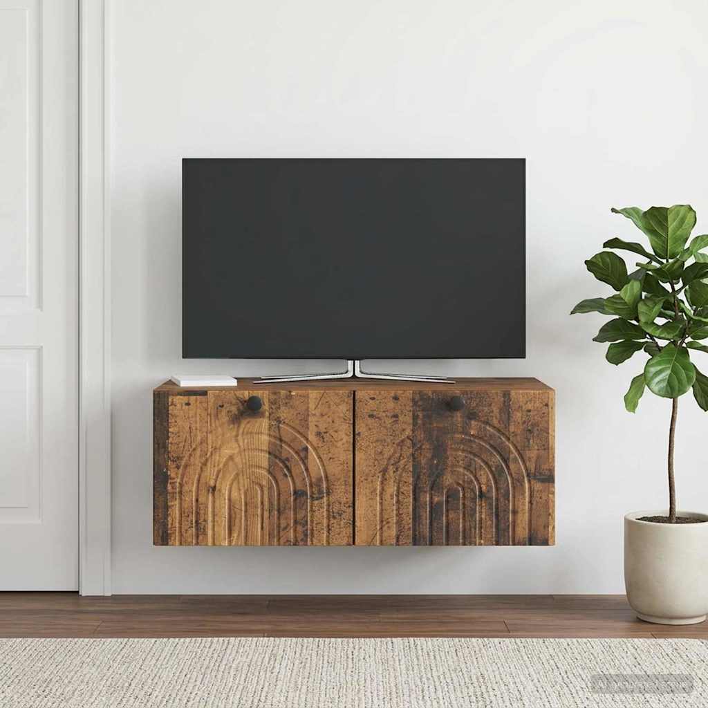 Sieninė TV spintelė Sendintos medienos 78,5 x 41 x 30 cm