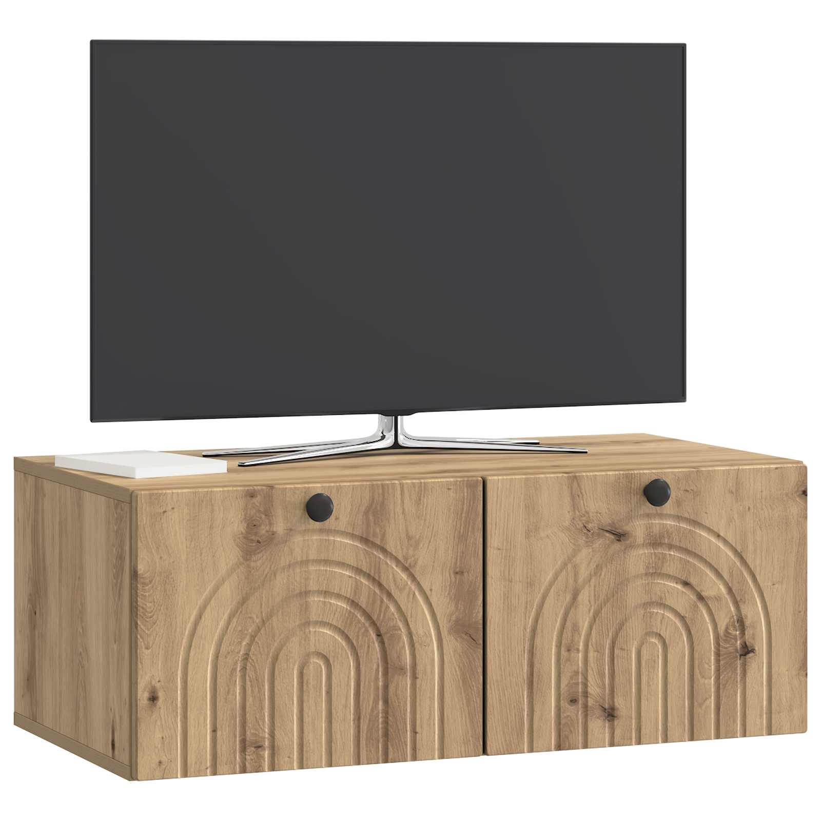 Sieninė TV spintelė Artisano ąžuolo 78,5 x 41 x 30 cm