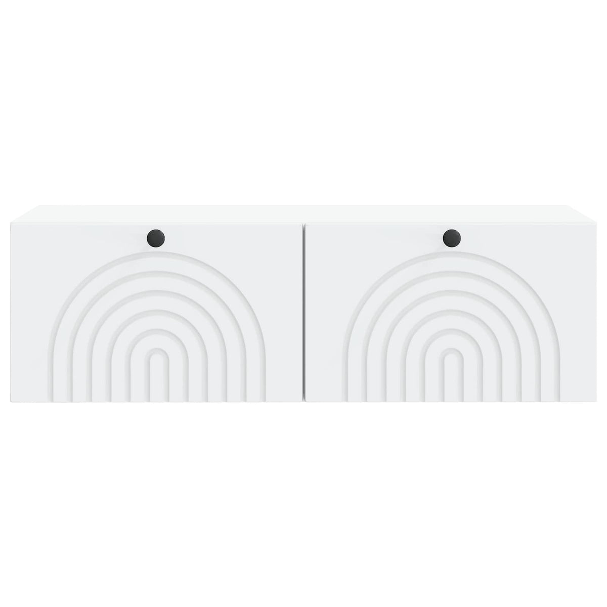 Sieninė TV spintelė Balta 99 x 41 x 30 cm Apdirbta mediena