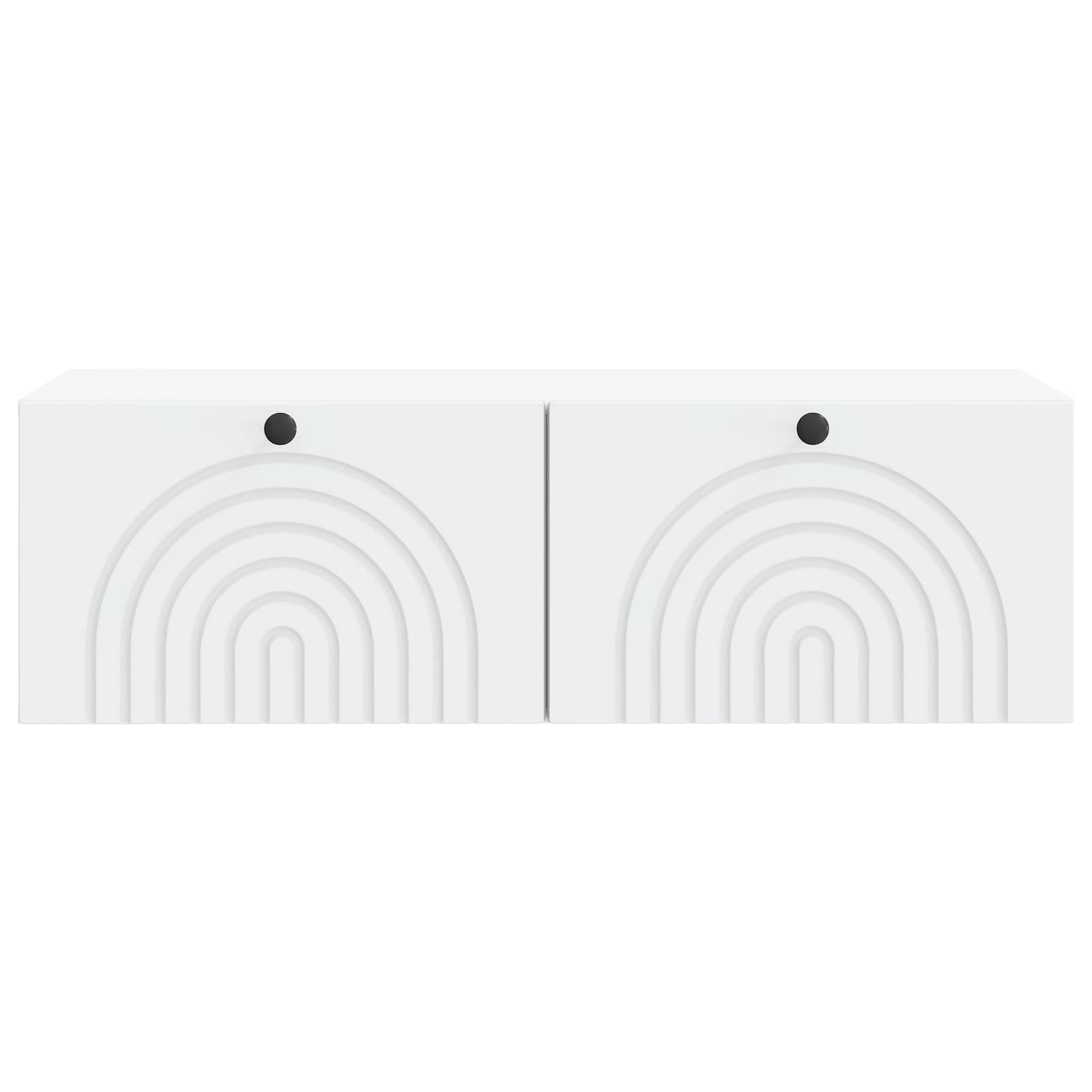 Sieninė TV spintelė Balta 99 x 41 x 30 cm Apdirbta mediena