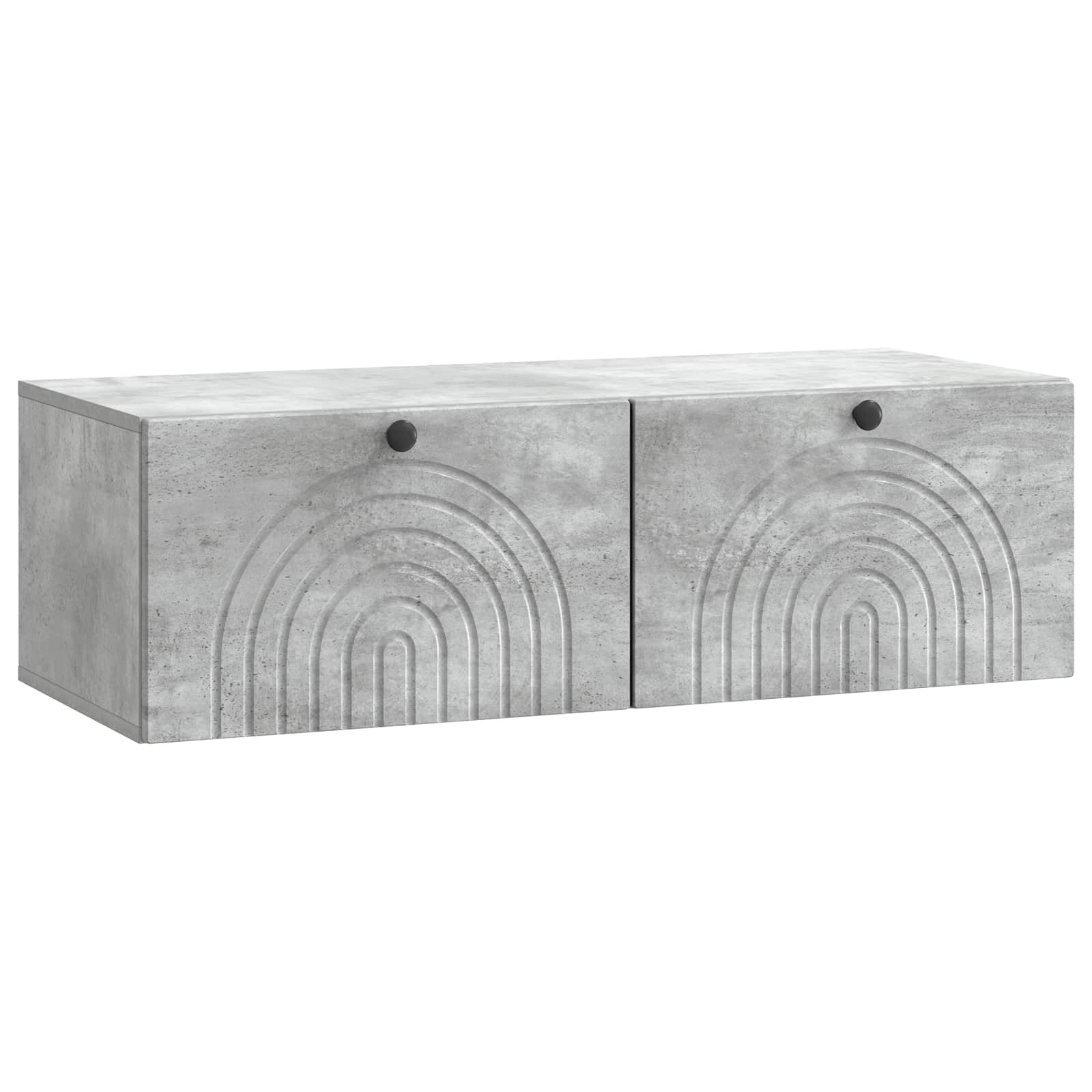 Sieninė TV spintelė Betono pilka 99 x 41 x 30 cm