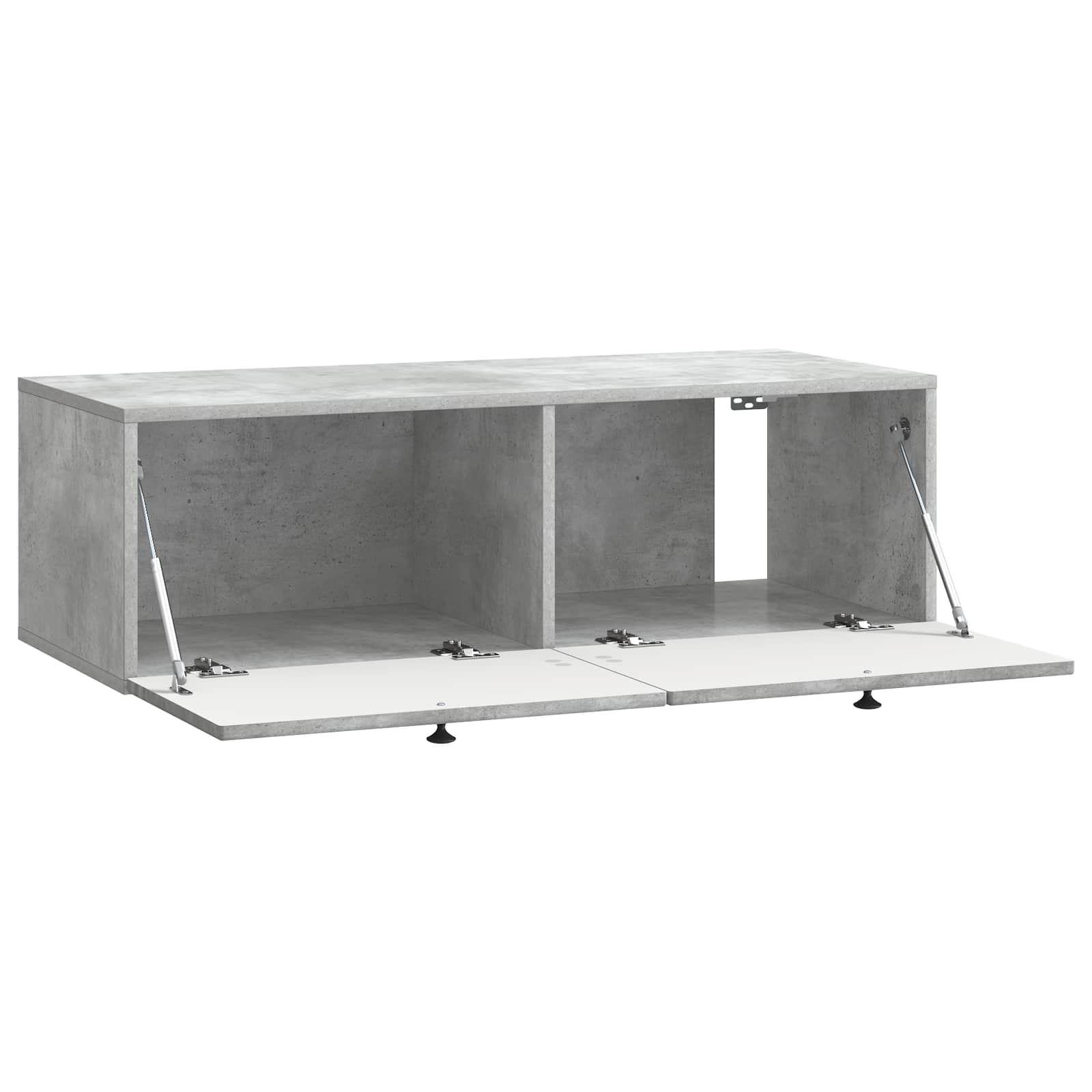 Sieninė TV spintelė Betono pilka 99 x 41 x 30 cm