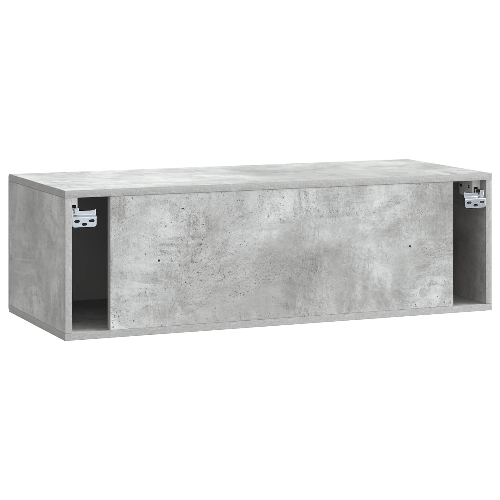 Sieninė TV spintelė Betono pilka 99 x 41 x 30 cm
