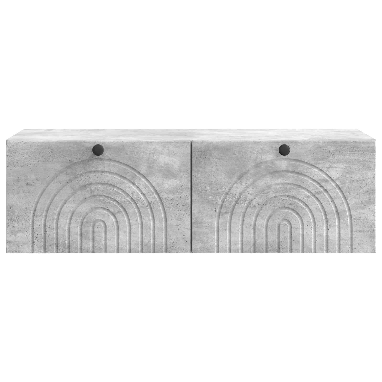 Sieninė TV spintelė Betono pilka 99 x 41 x 30 cm