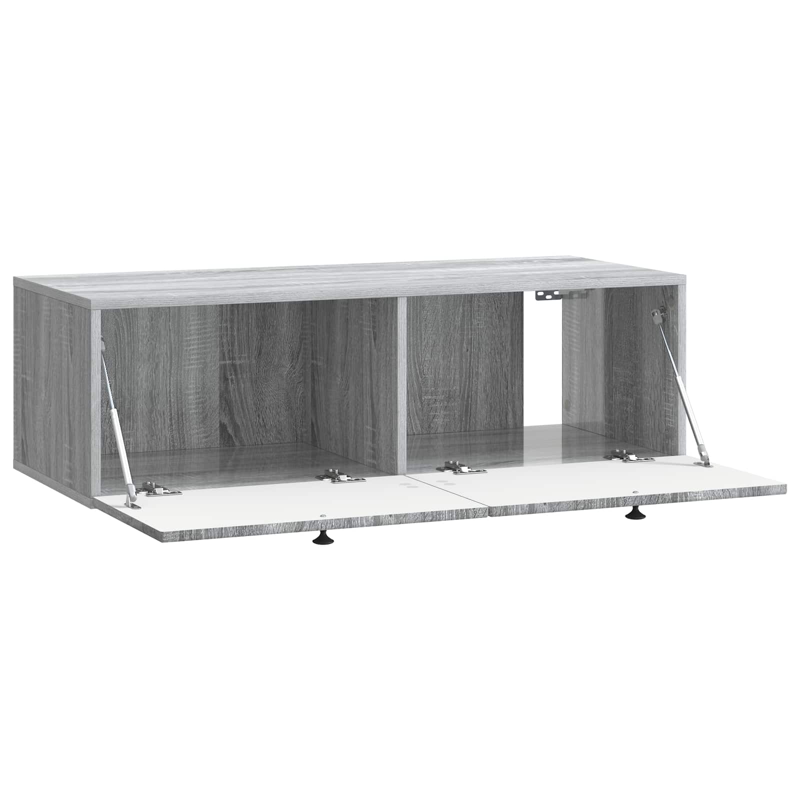 Sieninė TV spintelė Pilka sonoma ąžuolo 99 x 41 x 30 cm