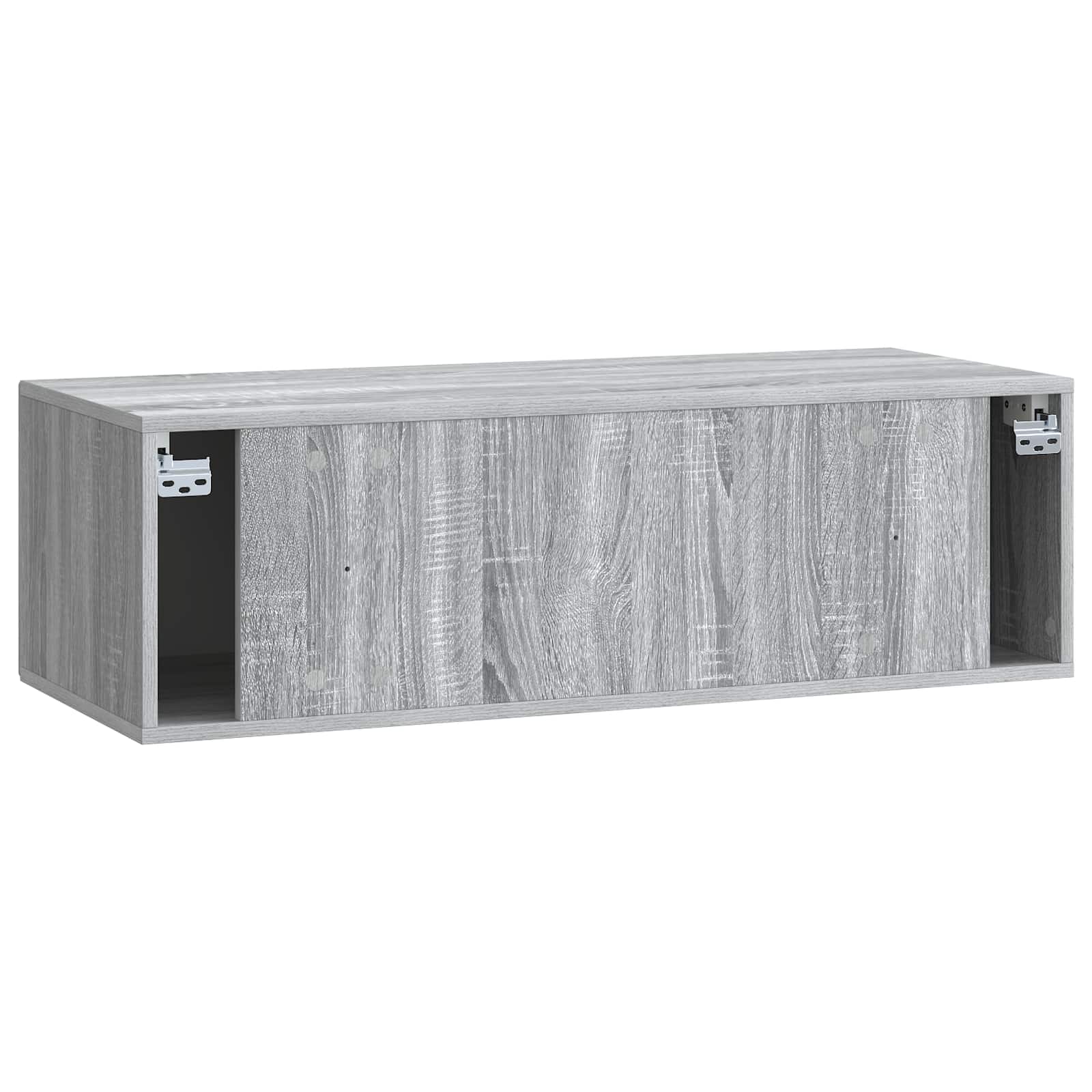 Sieninė TV spintelė Pilka sonoma ąžuolo 99 x 41 x 30 cm