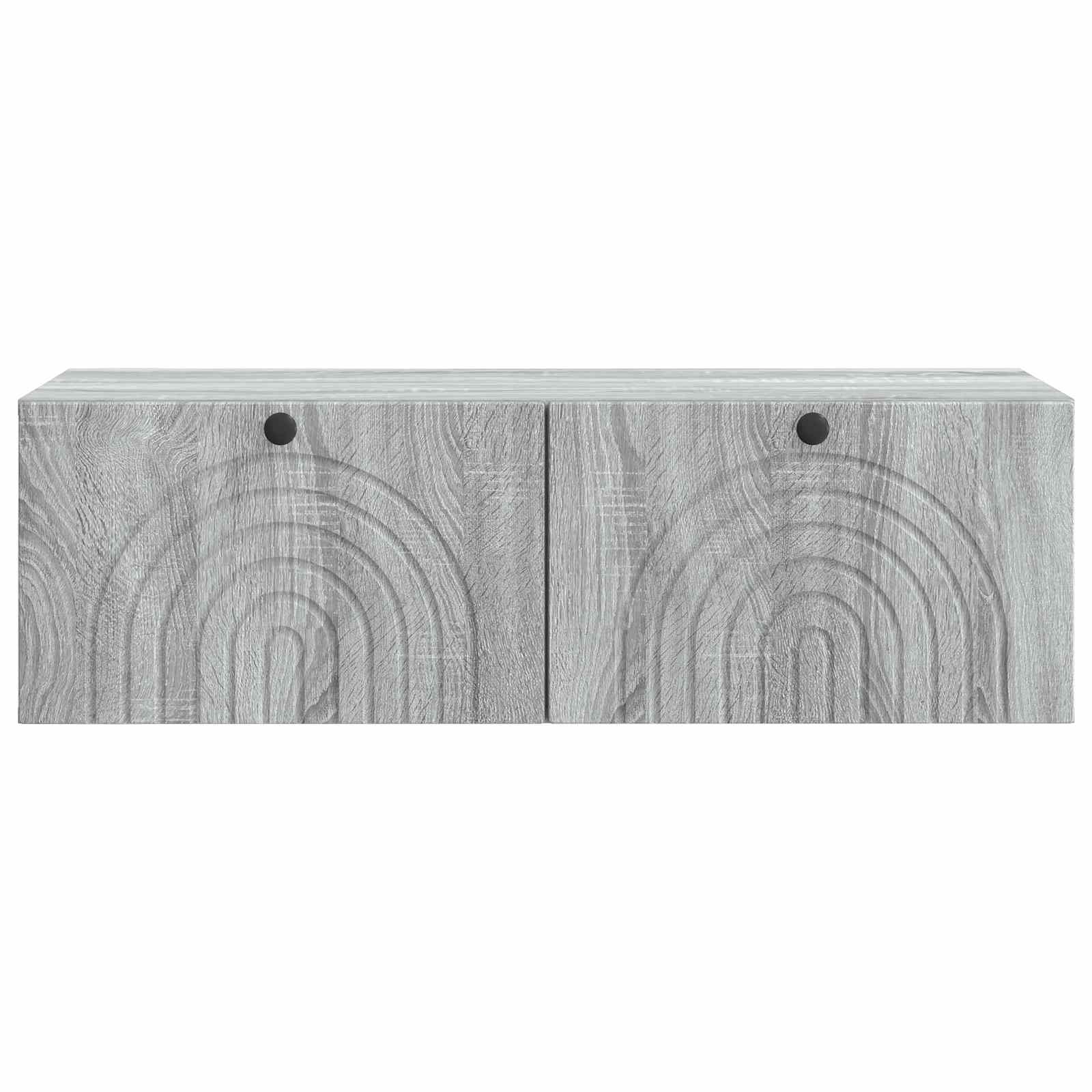Sieninė TV spintelė Pilka sonoma ąžuolo 99 x 41 x 30 cm