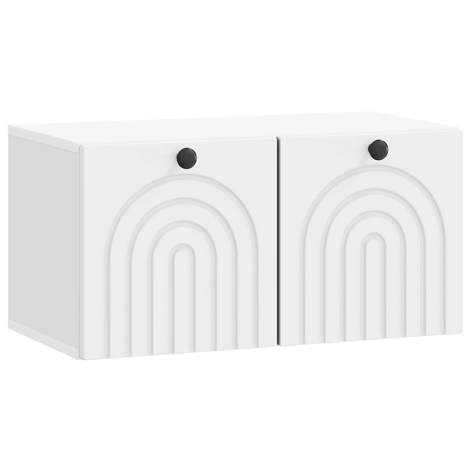 Sieninė TV spintelė Balta 59,5 x 31 x 30 cm Apdirbta mediena