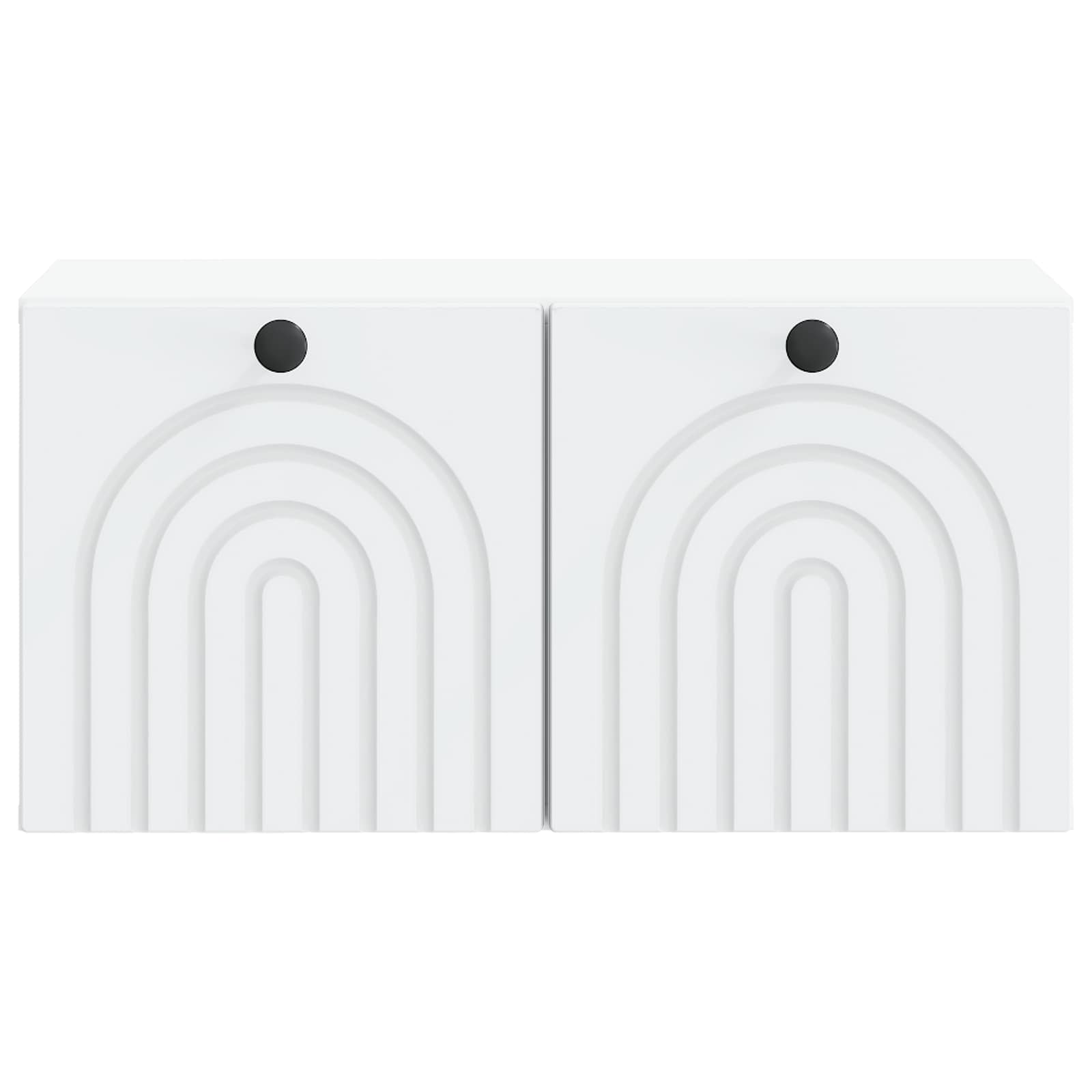 Sieninė TV spintelė Balta 59,5 x 31 x 30 cm Apdirbta mediena