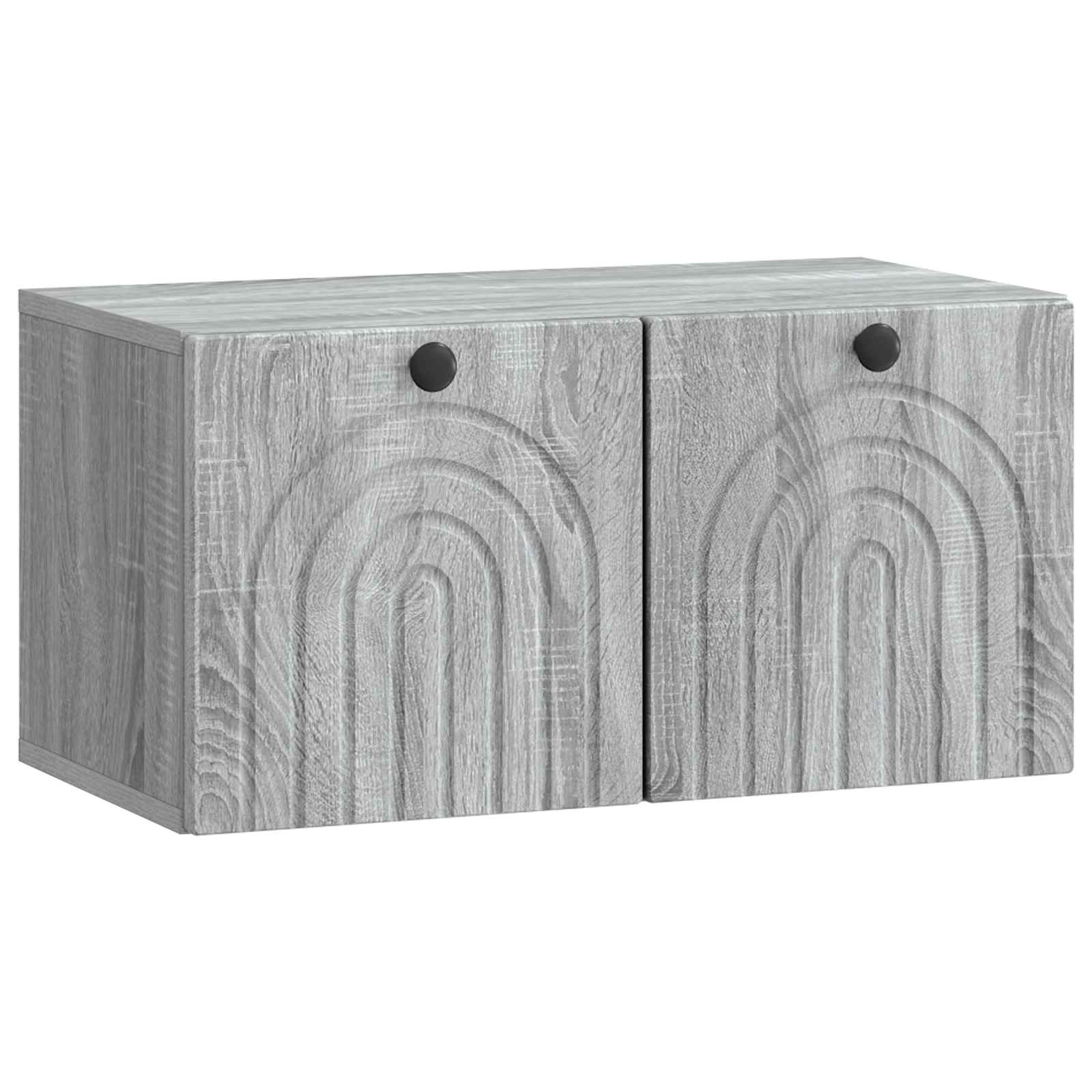 Sieninė TV spintelė Pilka sonoma ąžuolo 59,5 x 31 x 30 cm