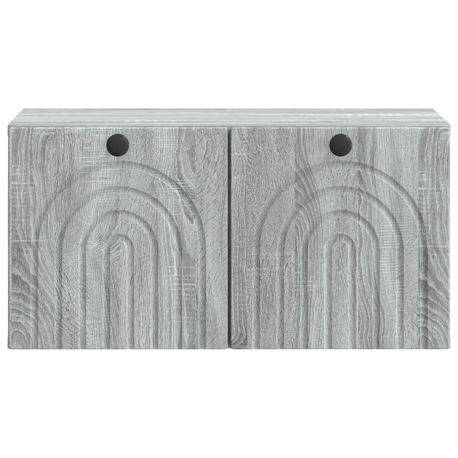 Sieninė TV spintelė Pilka sonoma ąžuolo 59,5 x 31 x 30 cm