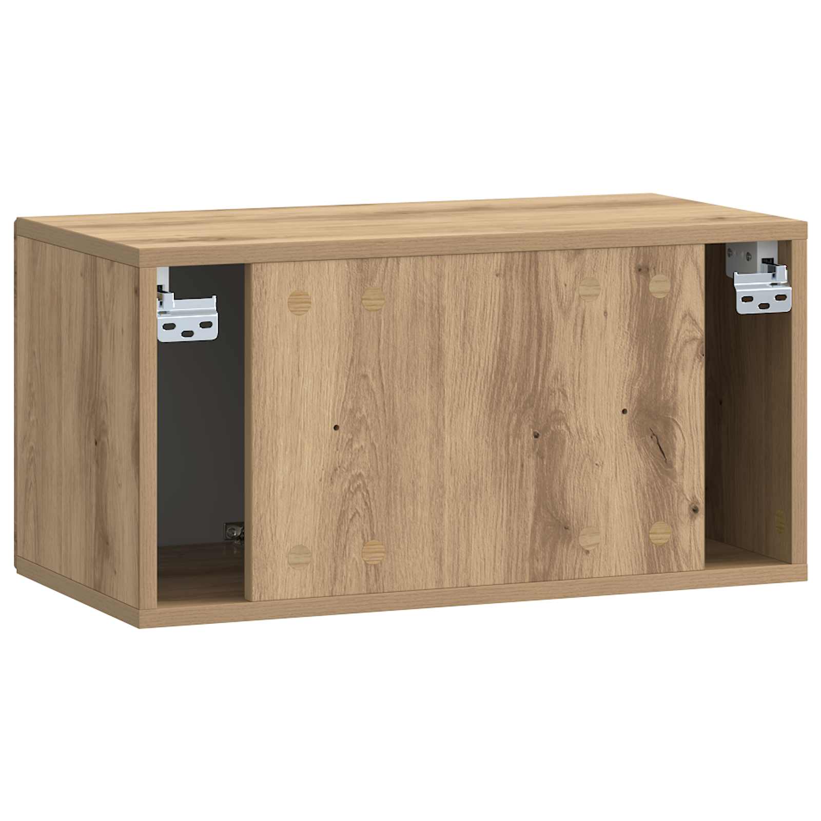 Sieninė TV spintelė Artisano ąžuolo 59,5 x 31 x 30 cm