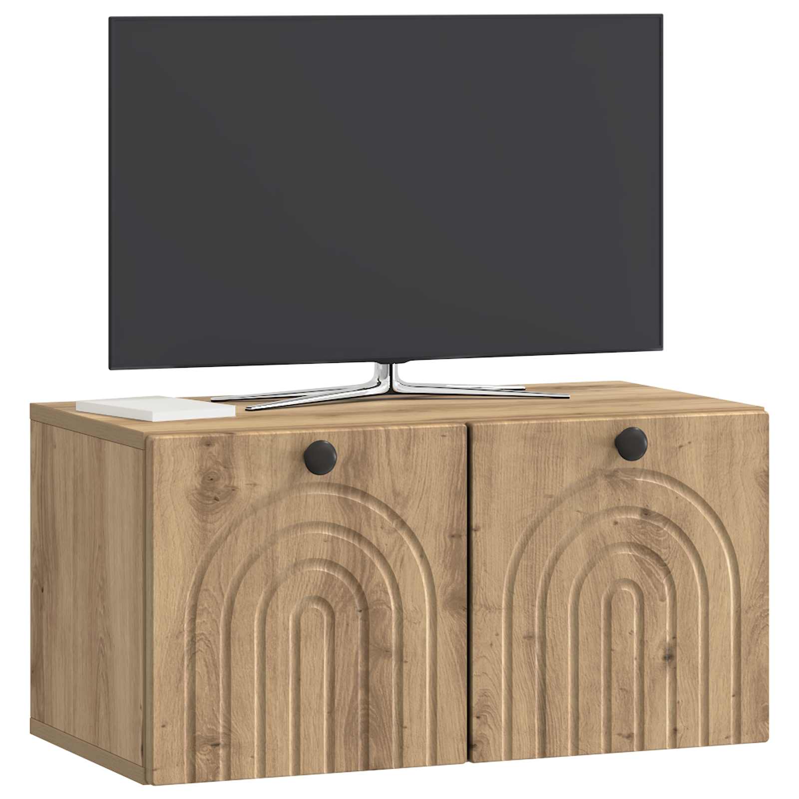 Sieninė TV spintelė Artisano ąžuolo 59,5 x 31 x 30 cm