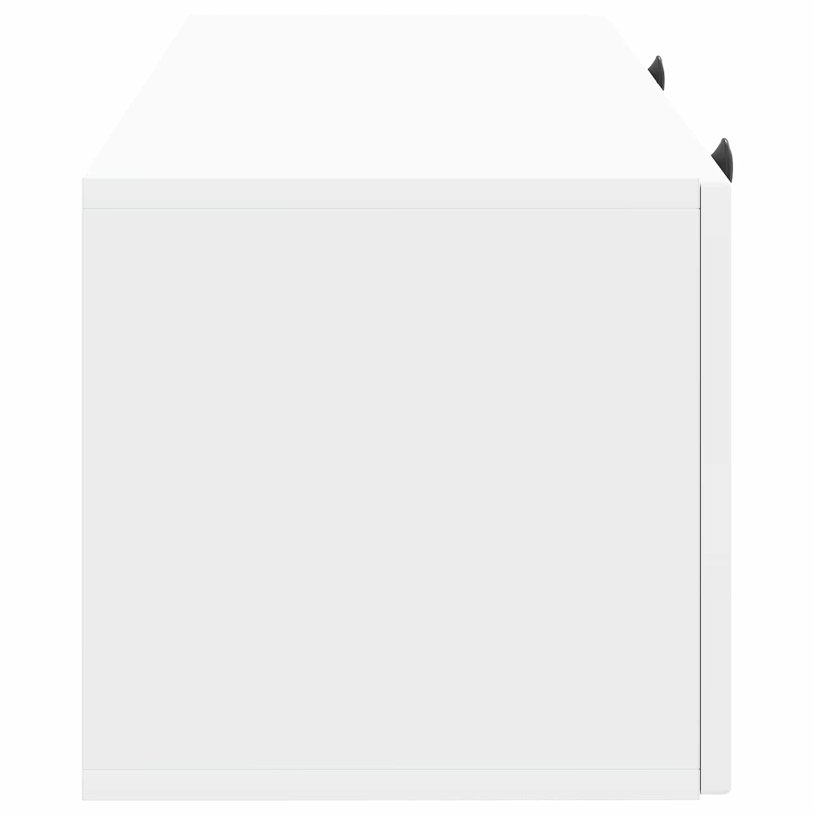 Sieninė TV spintelė Balta 78,5 x 31 x 30 cm Apdirbta mediena