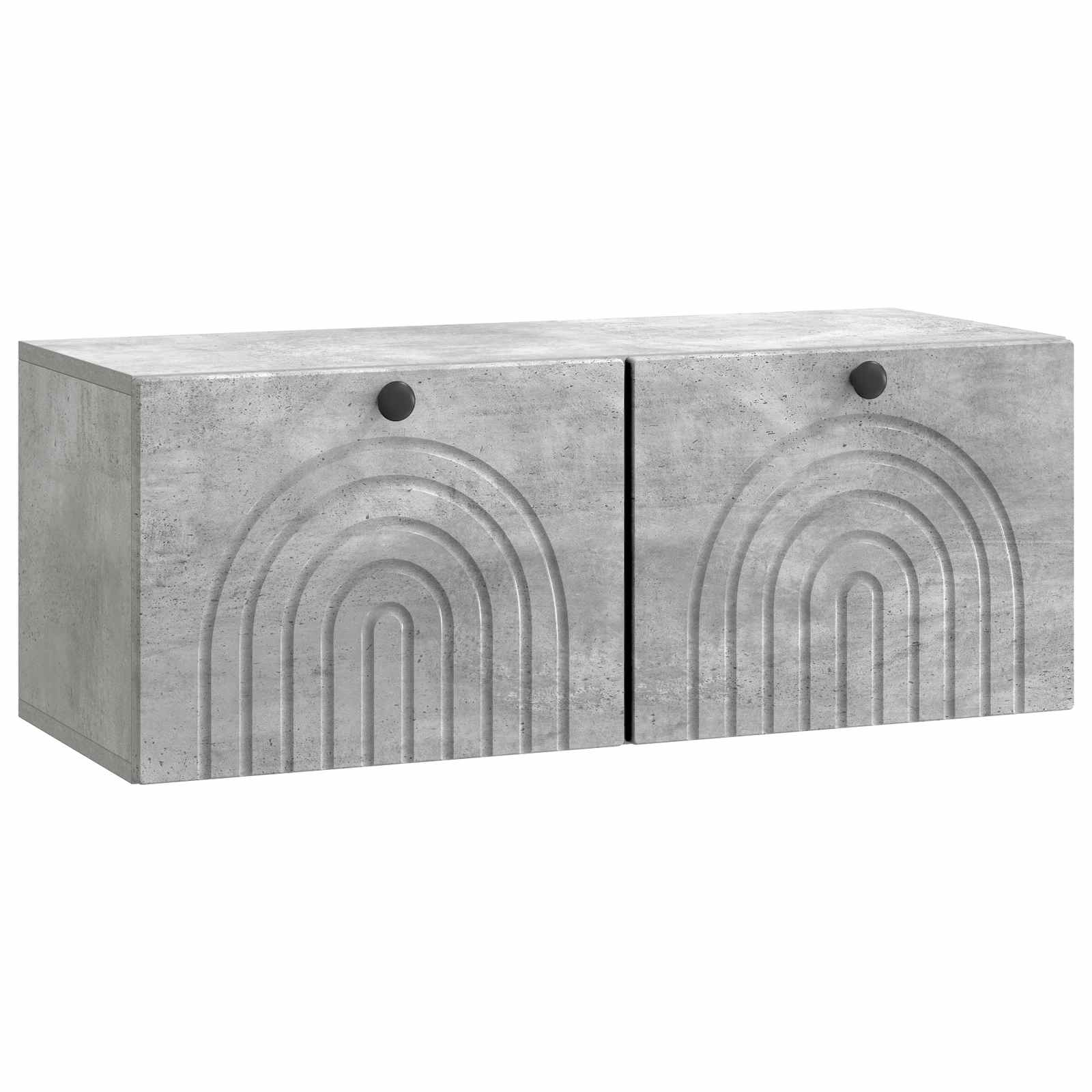 Sieninė TV spintelė Betono pilka 78,5 x 31 x 30 cm