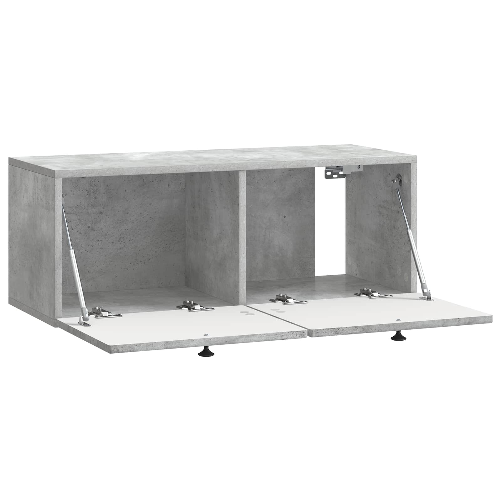 Sieninė TV spintelė Betono pilka 78,5 x 31 x 30 cm