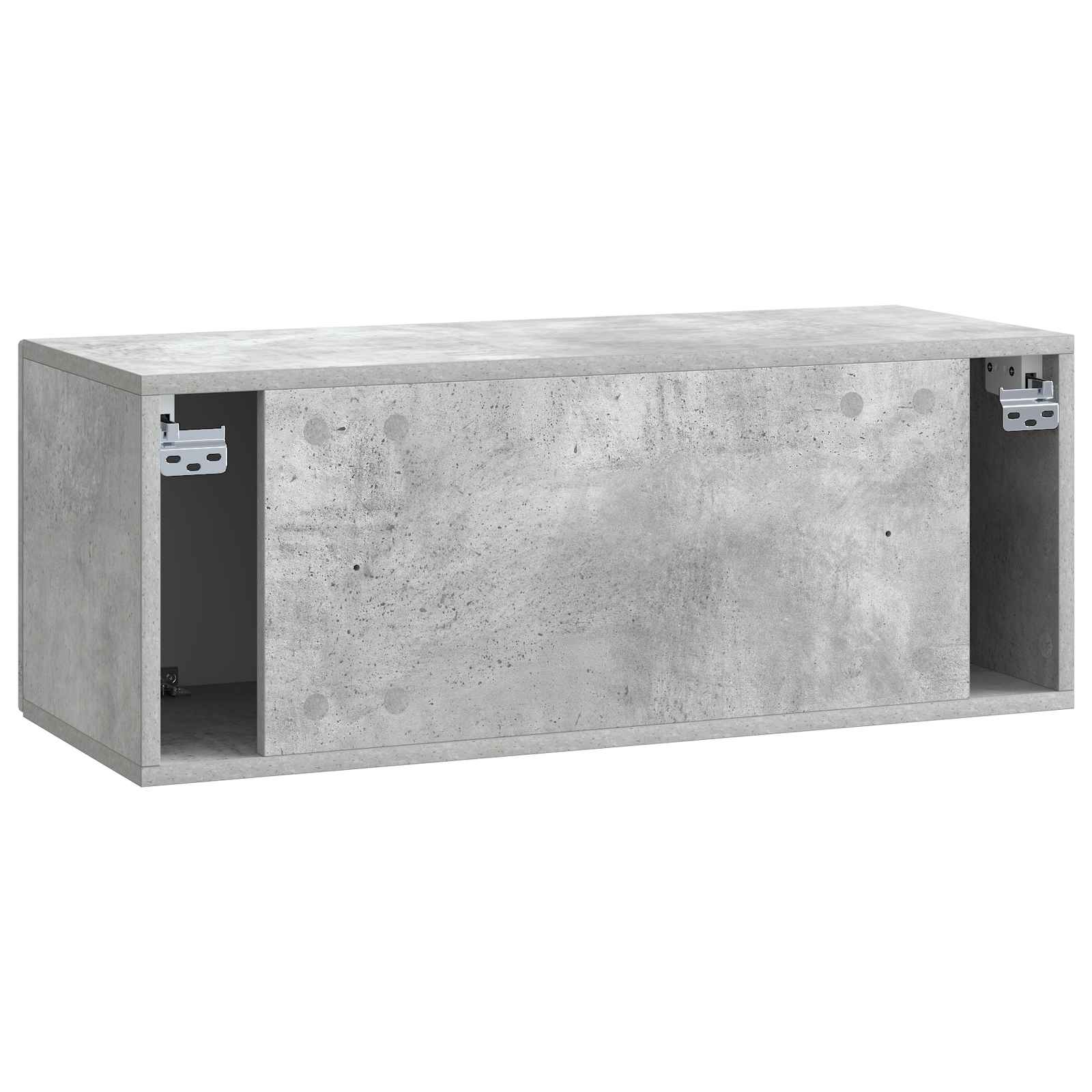 Sieninė TV spintelė Betono pilka 78,5 x 31 x 30 cm