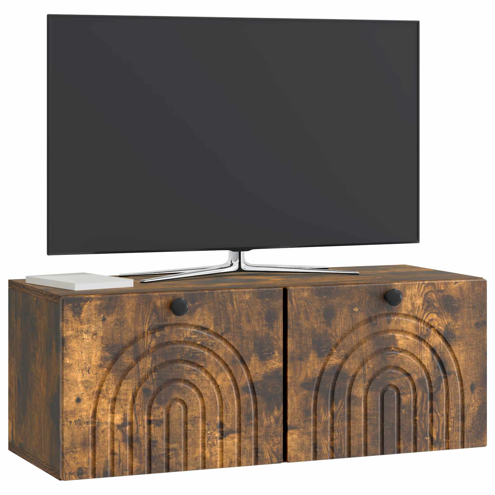 Sieninė TV spintelė Dūminio ąžuolo 78,5 x 31 x 30 cm