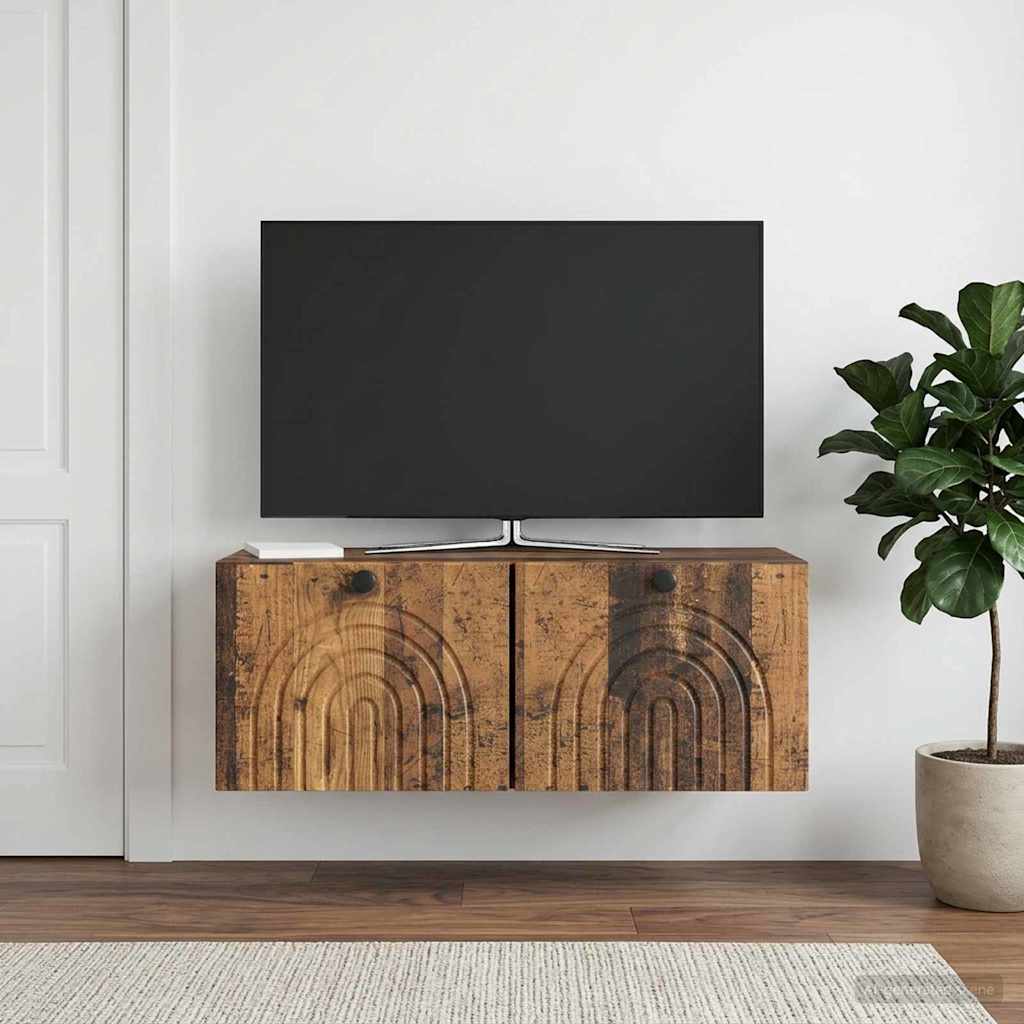 Sieninė TV spintelė Sendintos medienos 78,5 x 31 x 30 cm