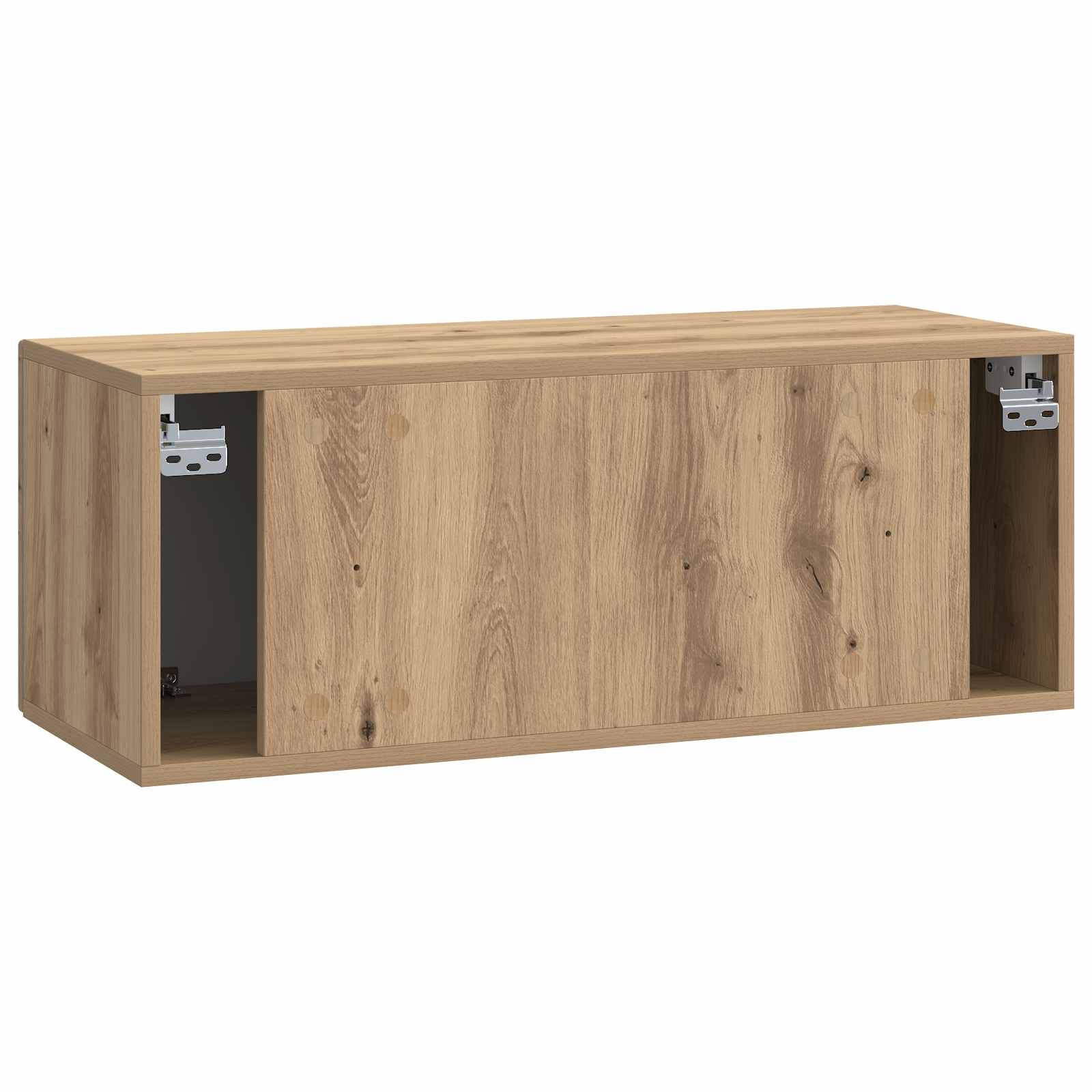 Sieninė TV spintelė Artisano ąžuolo 78,5 x 31 x 30 cm