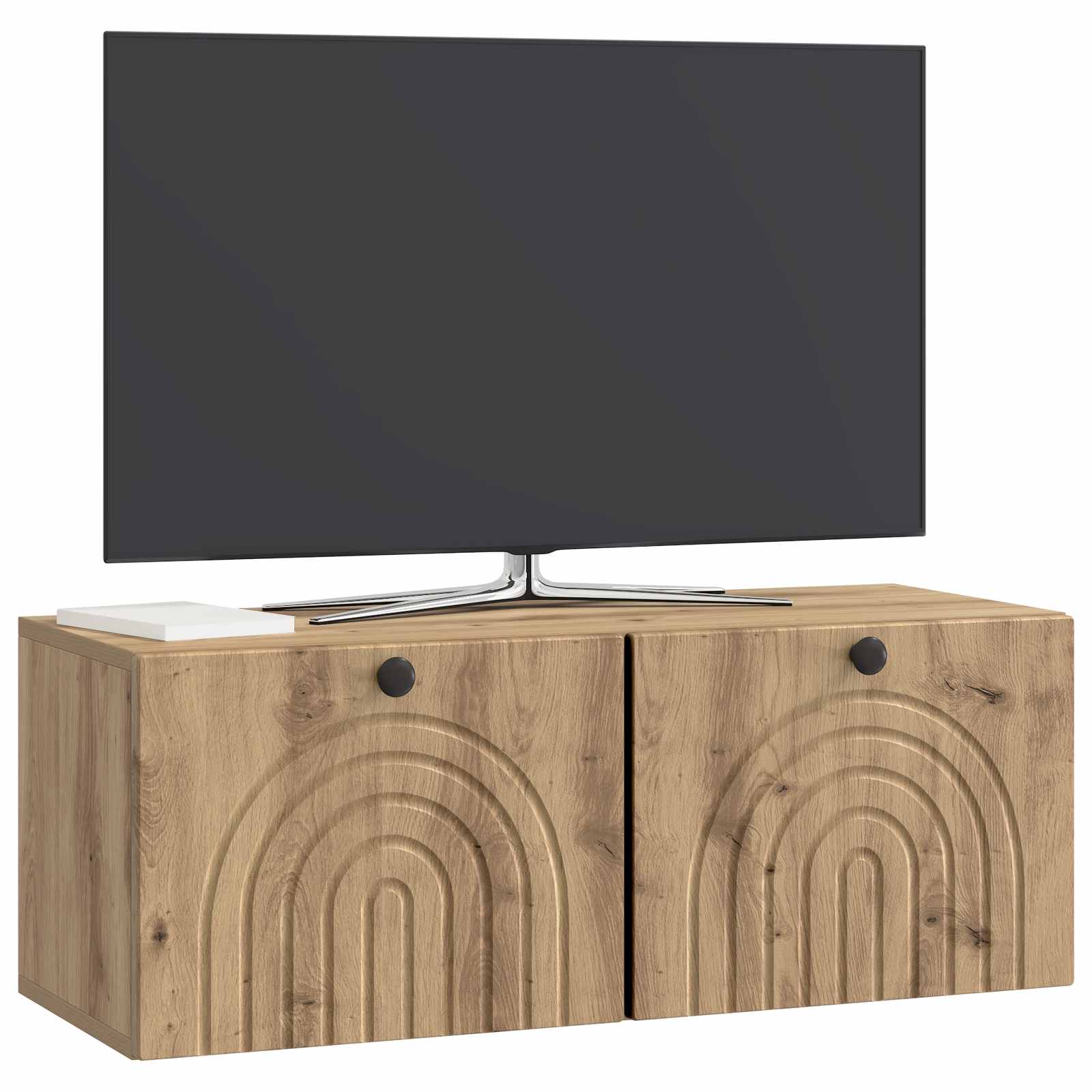 Sieninė TV spintelė Artisano ąžuolo 78,5 x 31 x 30 cm