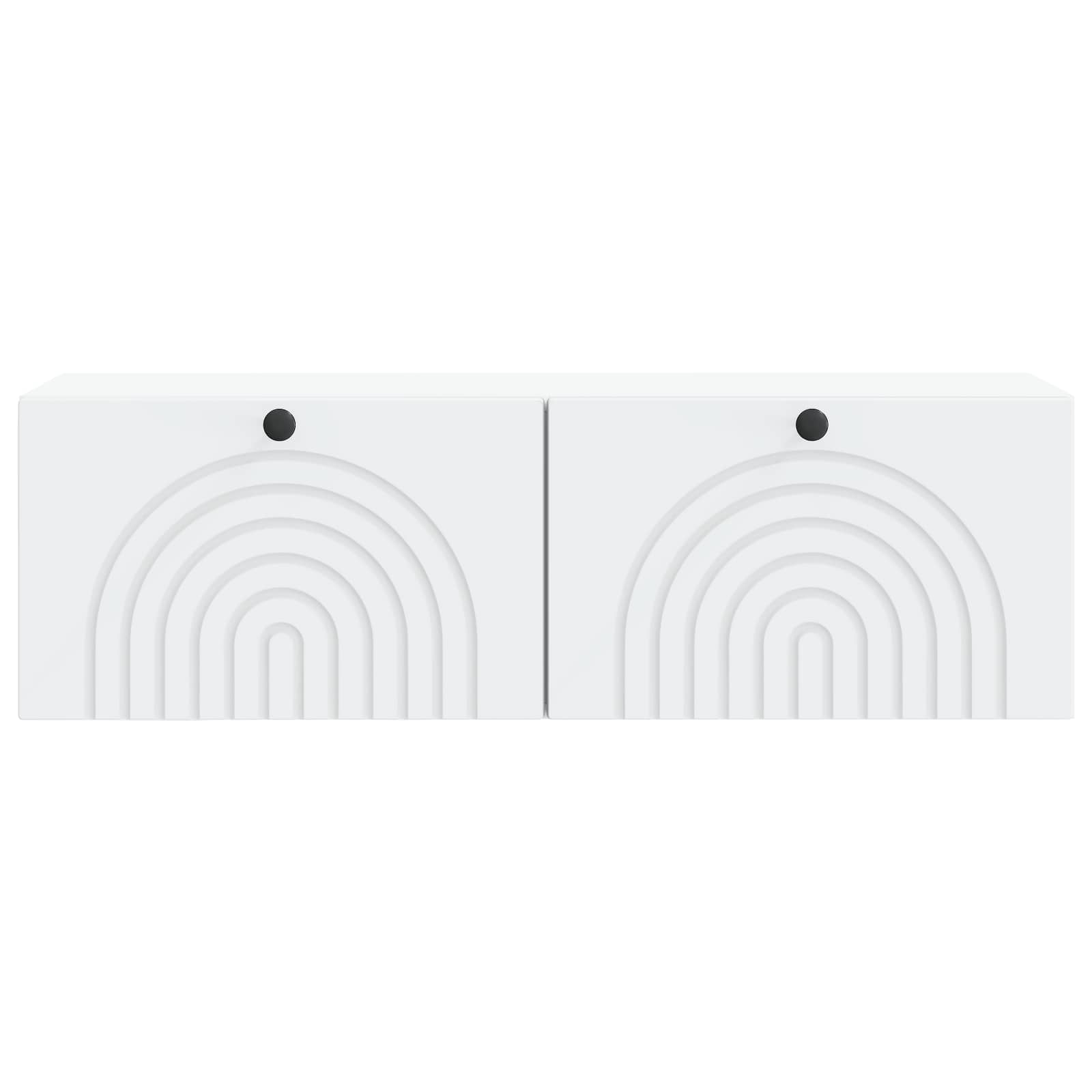 Sieninė TV spintelė Balta 98 x 31 x 30 cm Apdirbta mediena