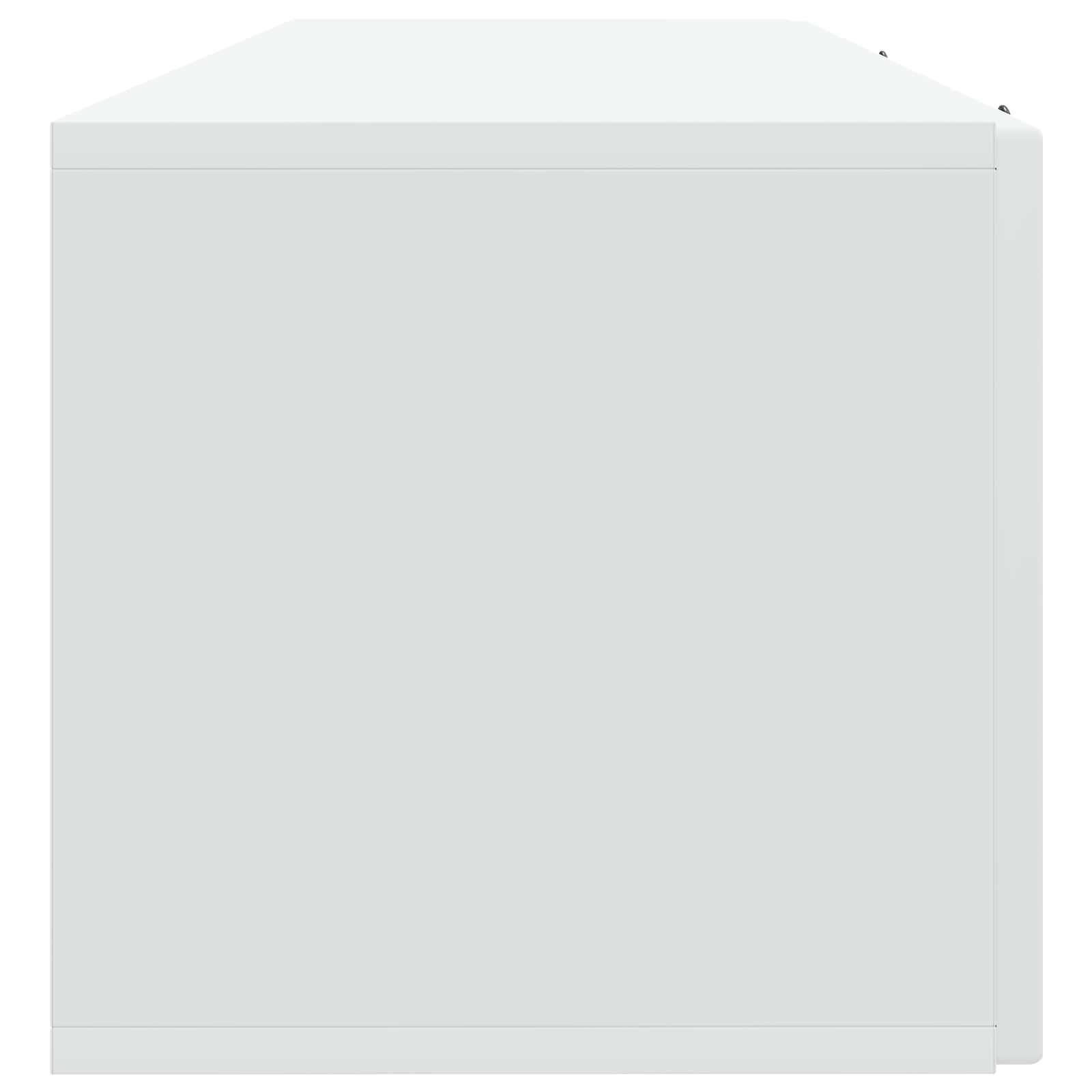 Sieninė TV spintelė Balta 98 x 31 x 30 cm Apdirbta mediena