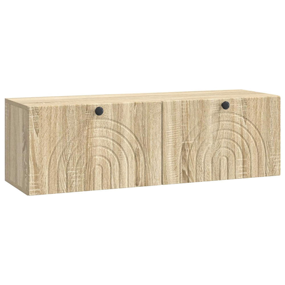 Sieninė TV spintelė Sonoma ąžuolas 98 x 31 x 30 cm