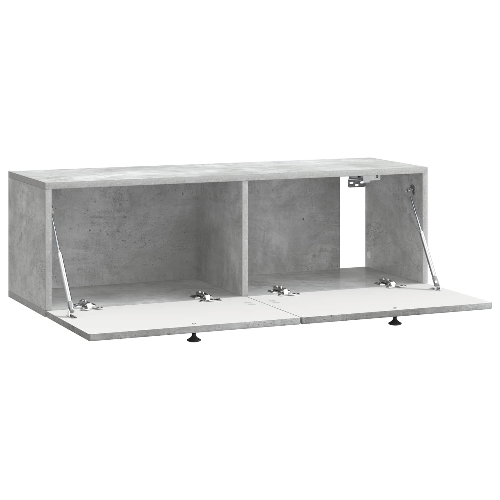 Sieninė TV spintelė Betono pilka 98 x 31 x 30 cm