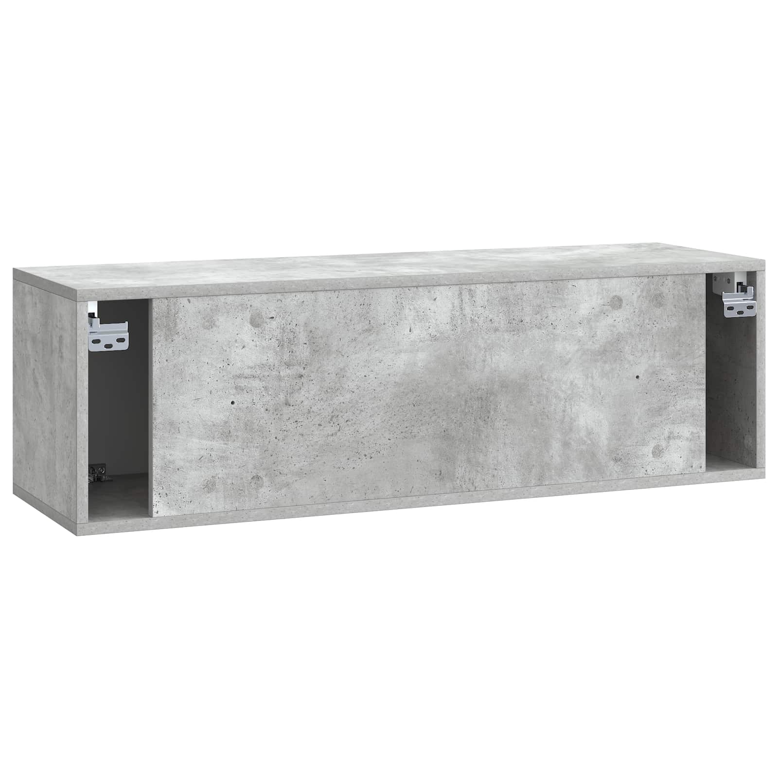 Sieninė TV spintelė Betono pilka 98 x 31 x 30 cm